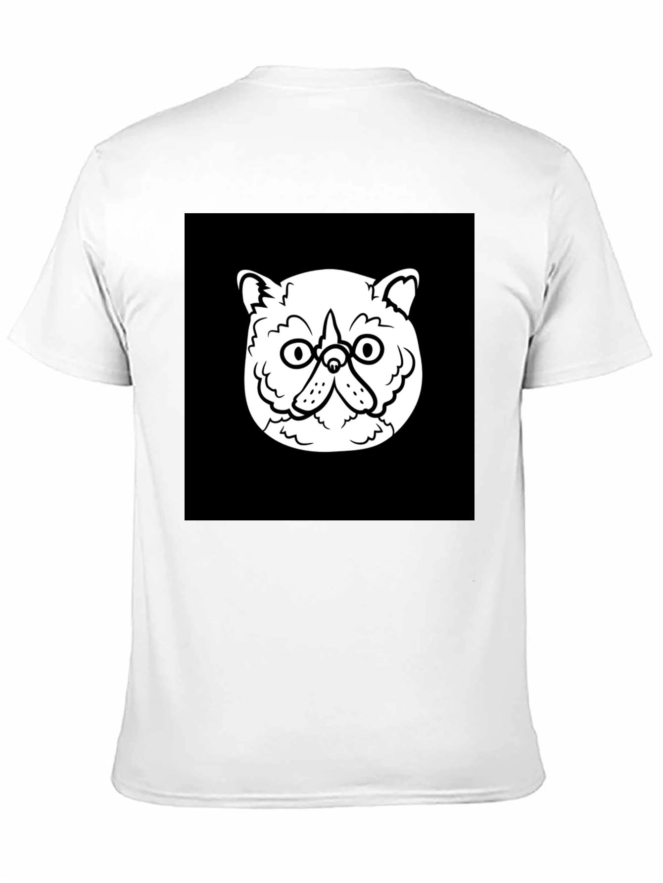 Cool Cat Graphic Black T-Shirt