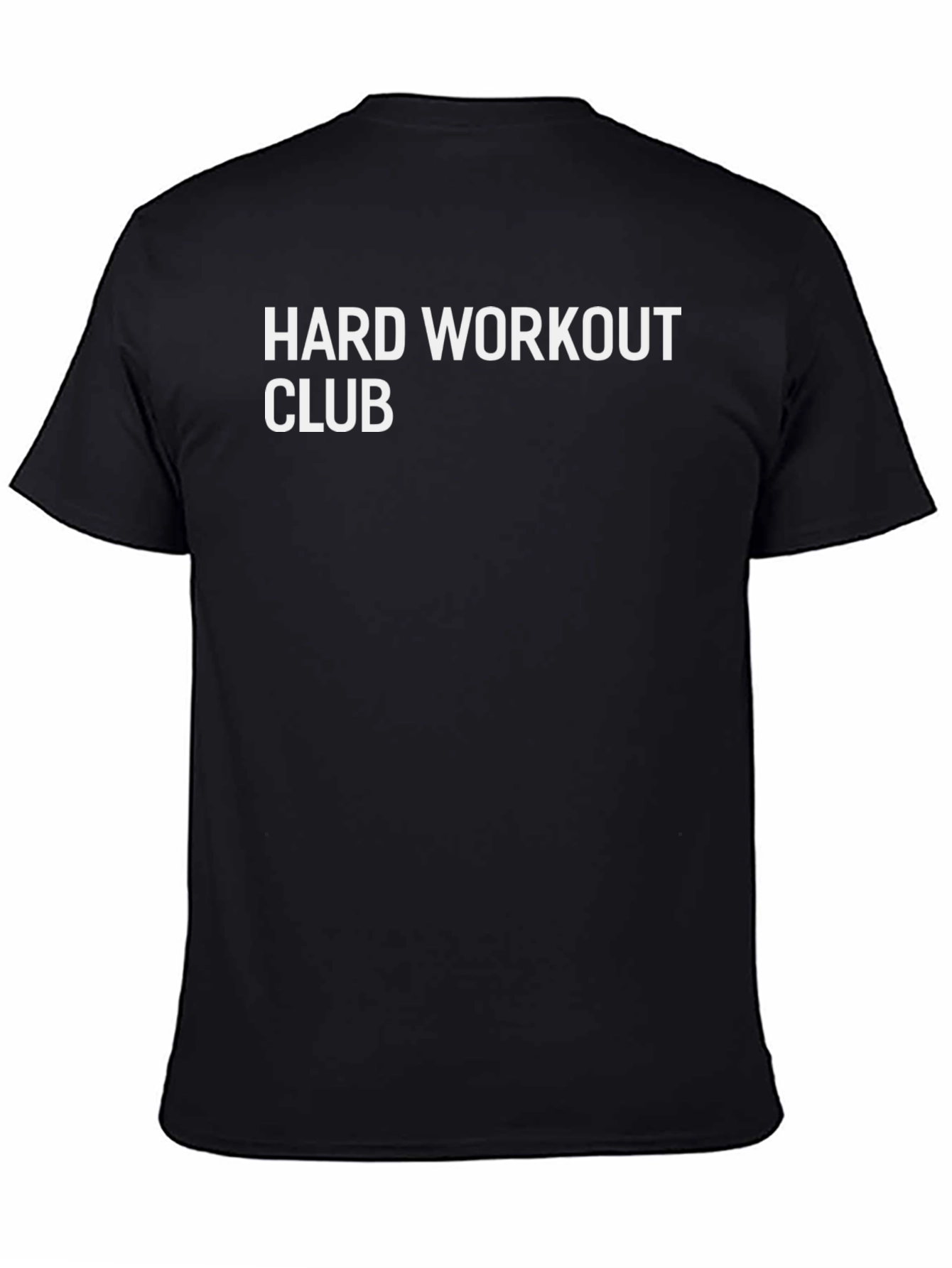 Hard Workout Club Black T-Shirt