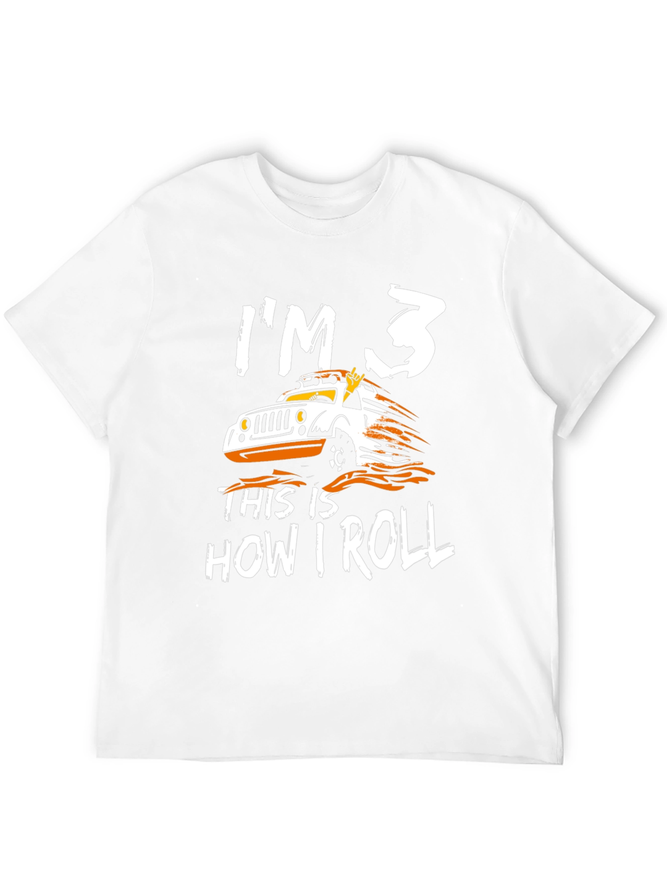 Im 3 This Is How I Roll Black T-Shirt