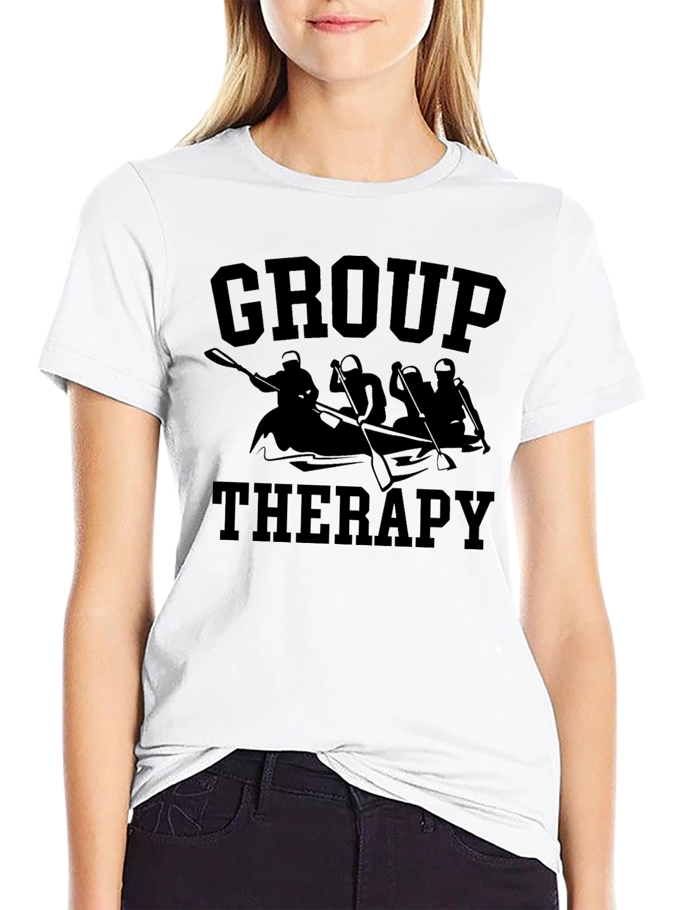 Group Therapy Rowing Graphic T-Shirt