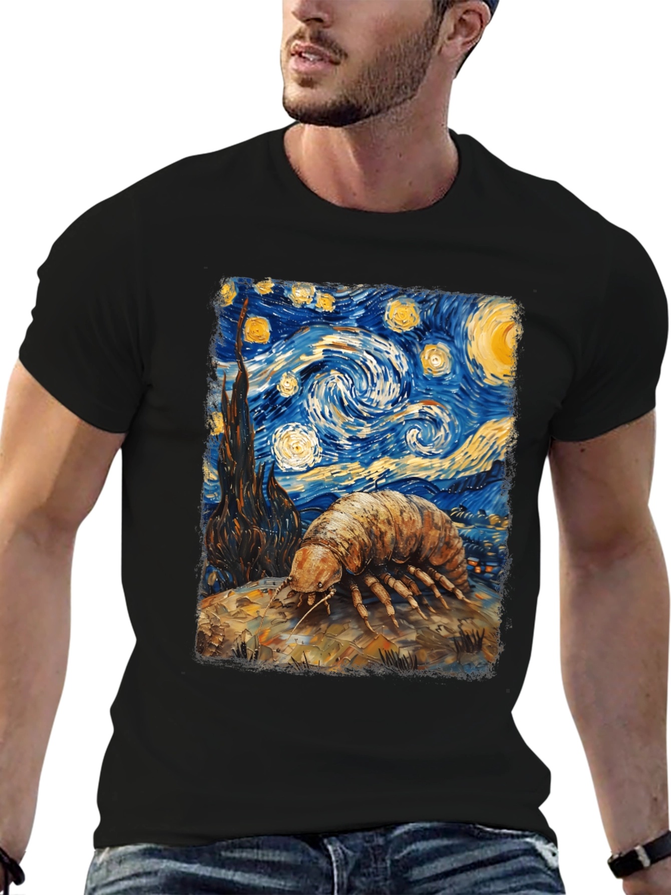 Starry Night Isopod T-Shirt