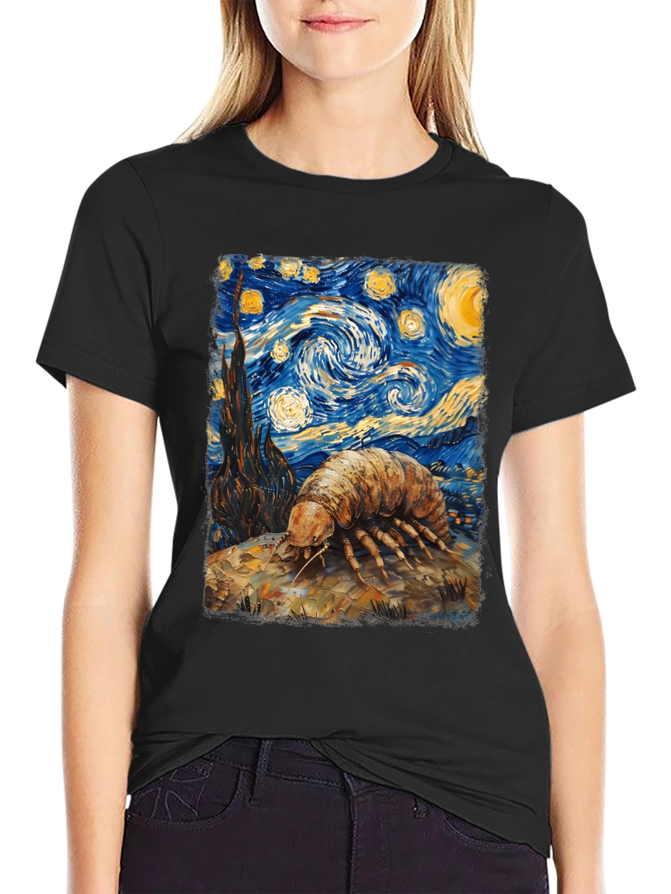 Starry Night Isopod T-Shirt