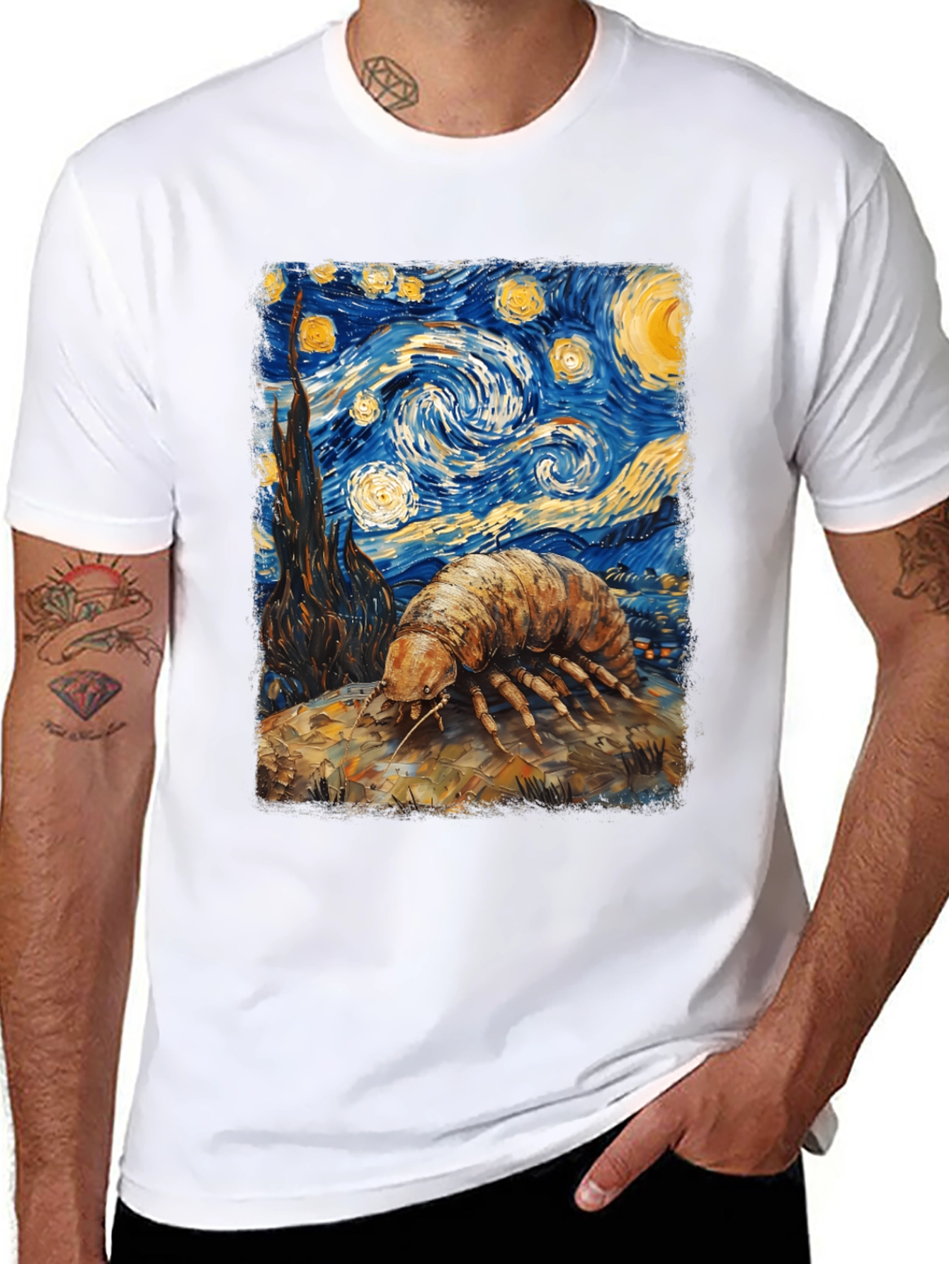 Starry Night Isopod T-Shirt