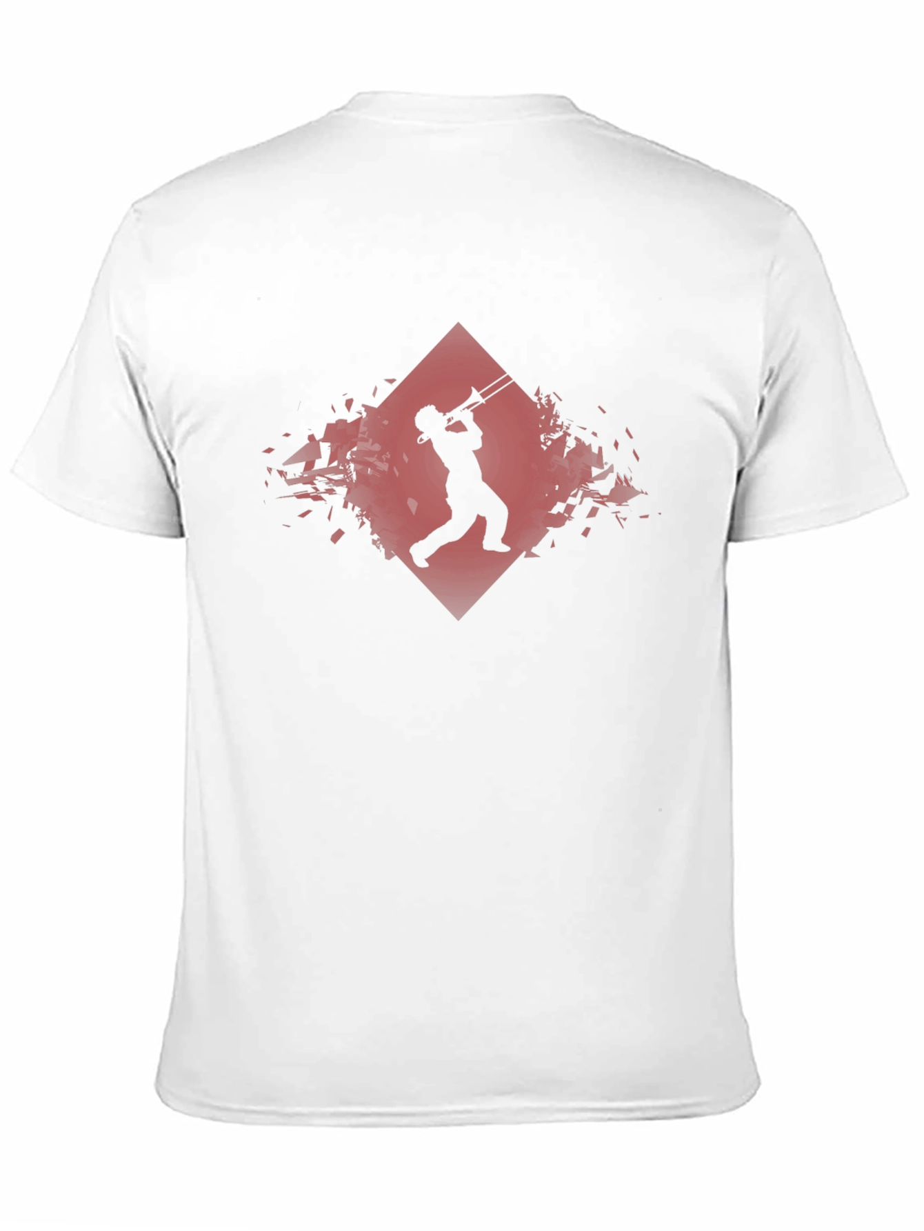 Jazz Trombone Player Graphic Tee