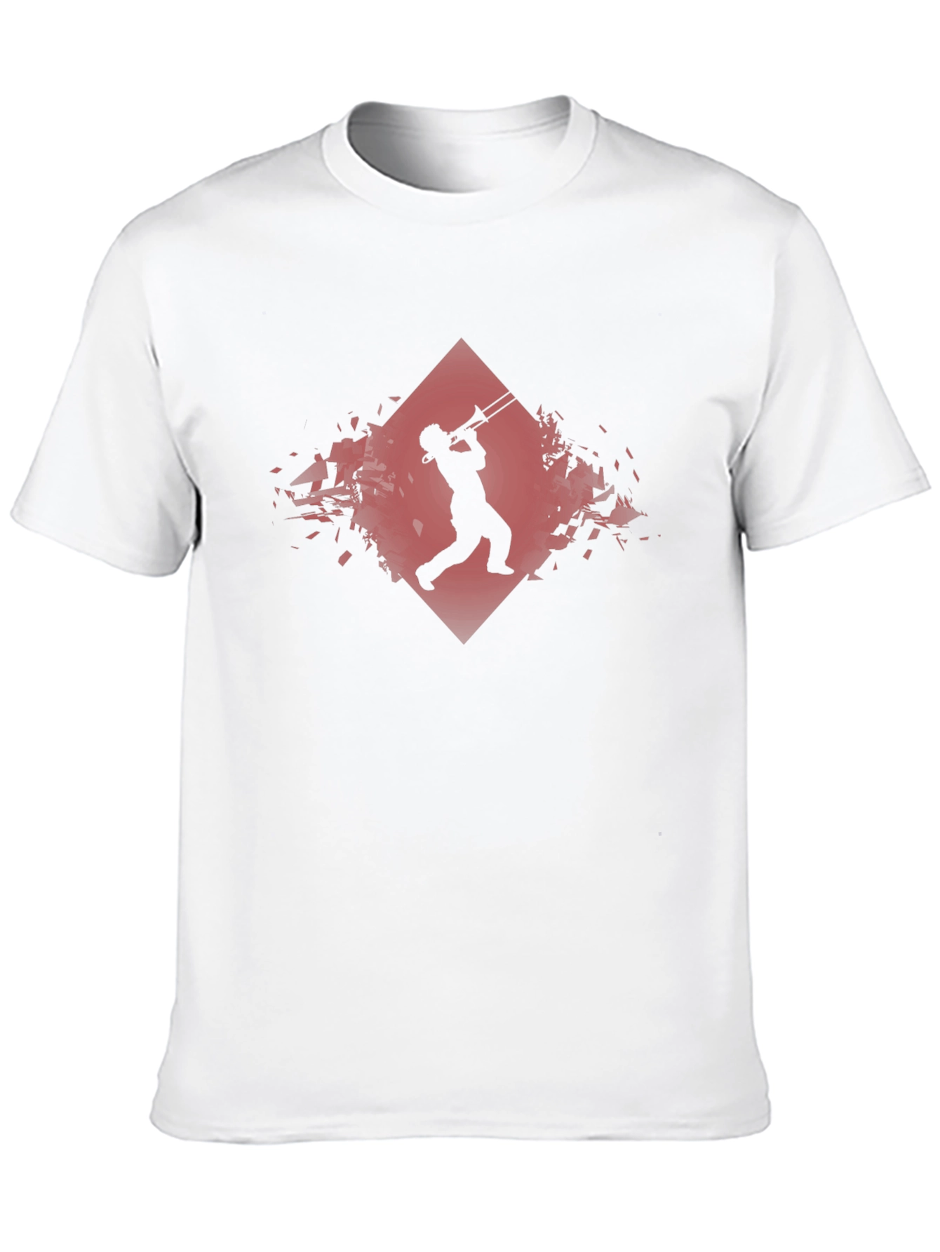 Jazz Trombone Player Graphic Tee