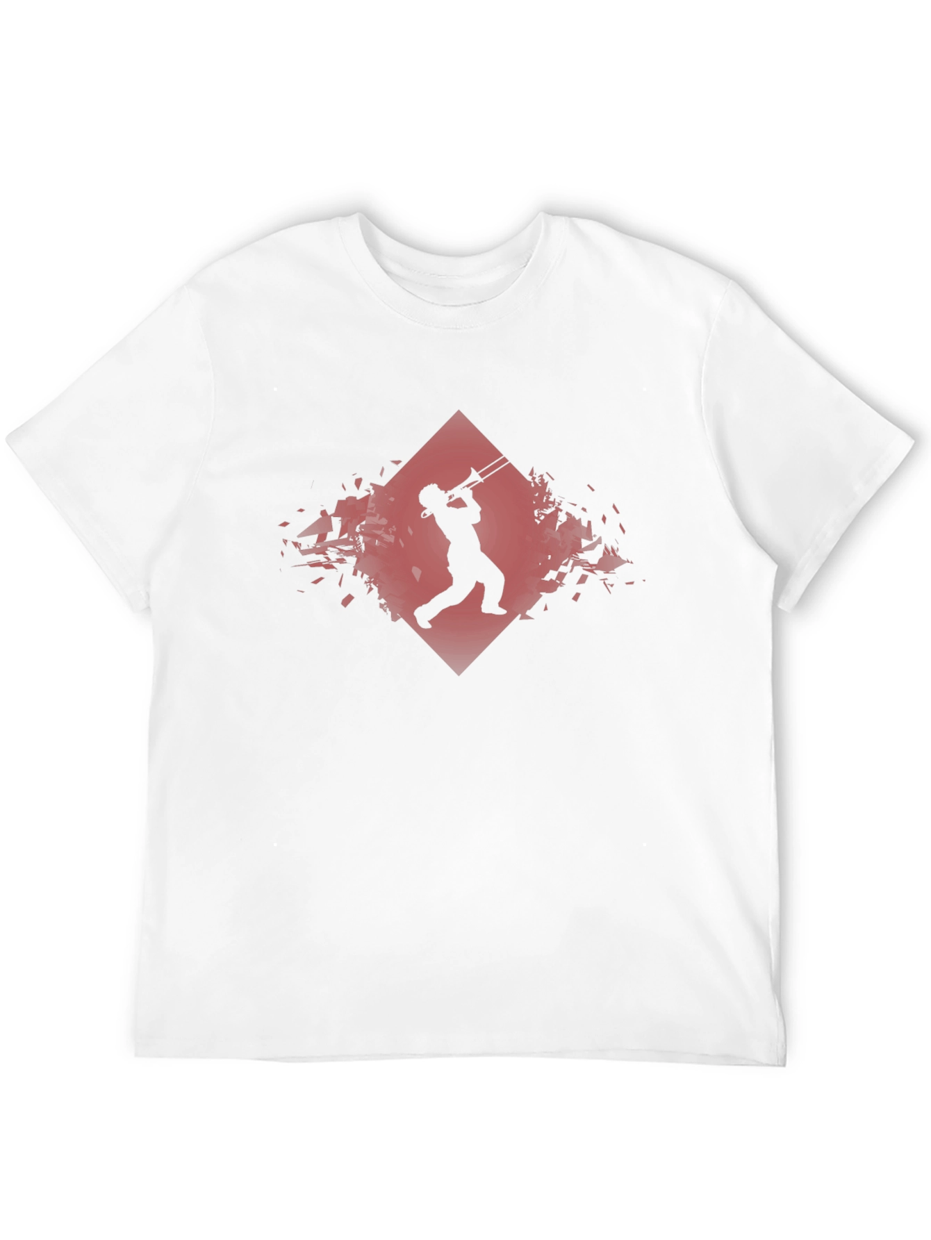 Jazz Trombone Player Graphic Tee