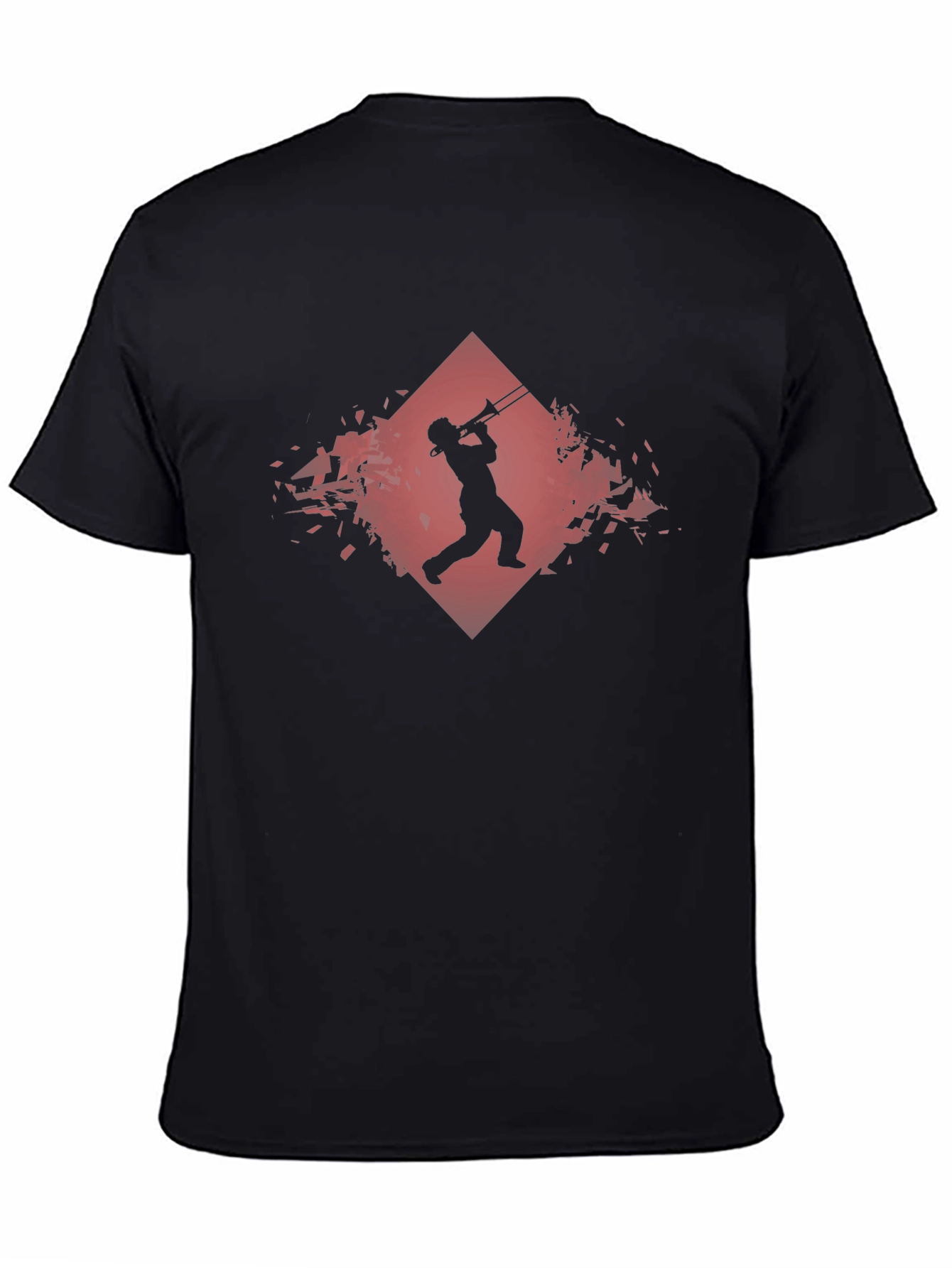 Jazz Trombone Player Graphic Tee