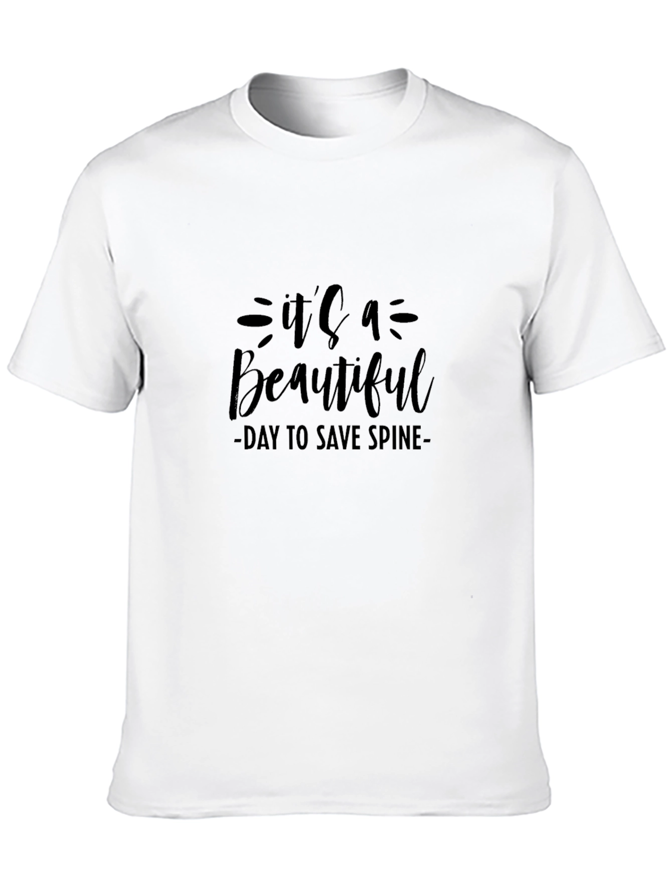 Its a Beautiful Day to Save Spine T-Shirt