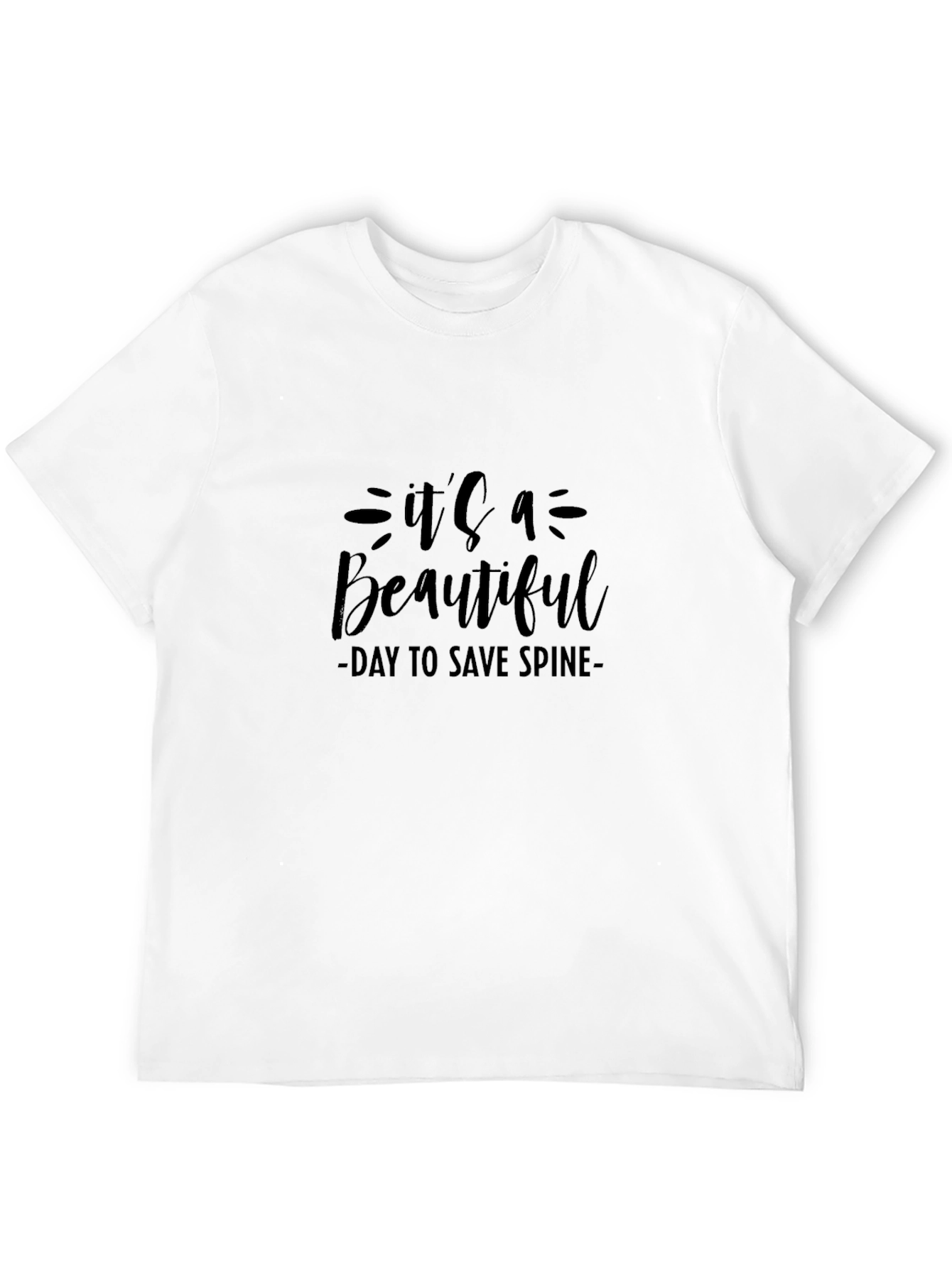 Its a Beautiful Day to Save Spine T-Shirt
