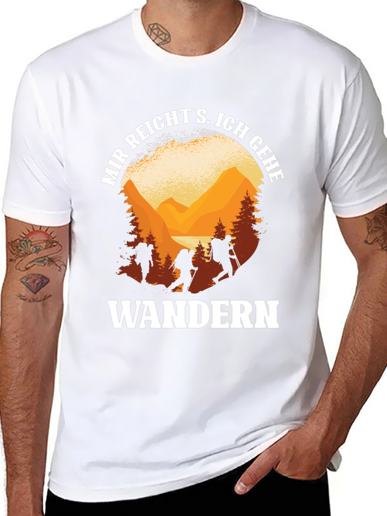 Hiking T-Shirt - Mir Reichts Ich Gehe Wandern