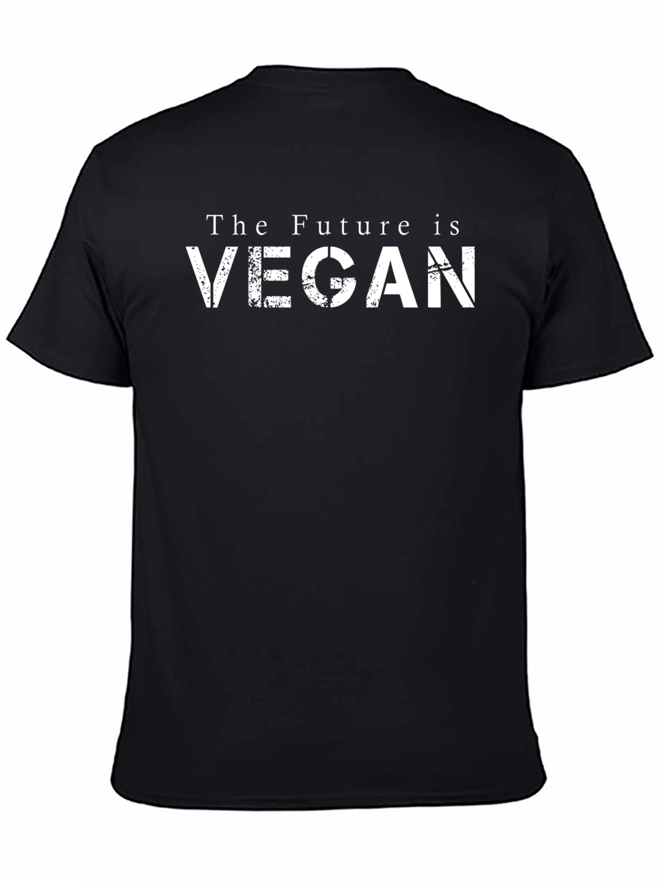 The Future is Vegan Black Graphic Tee