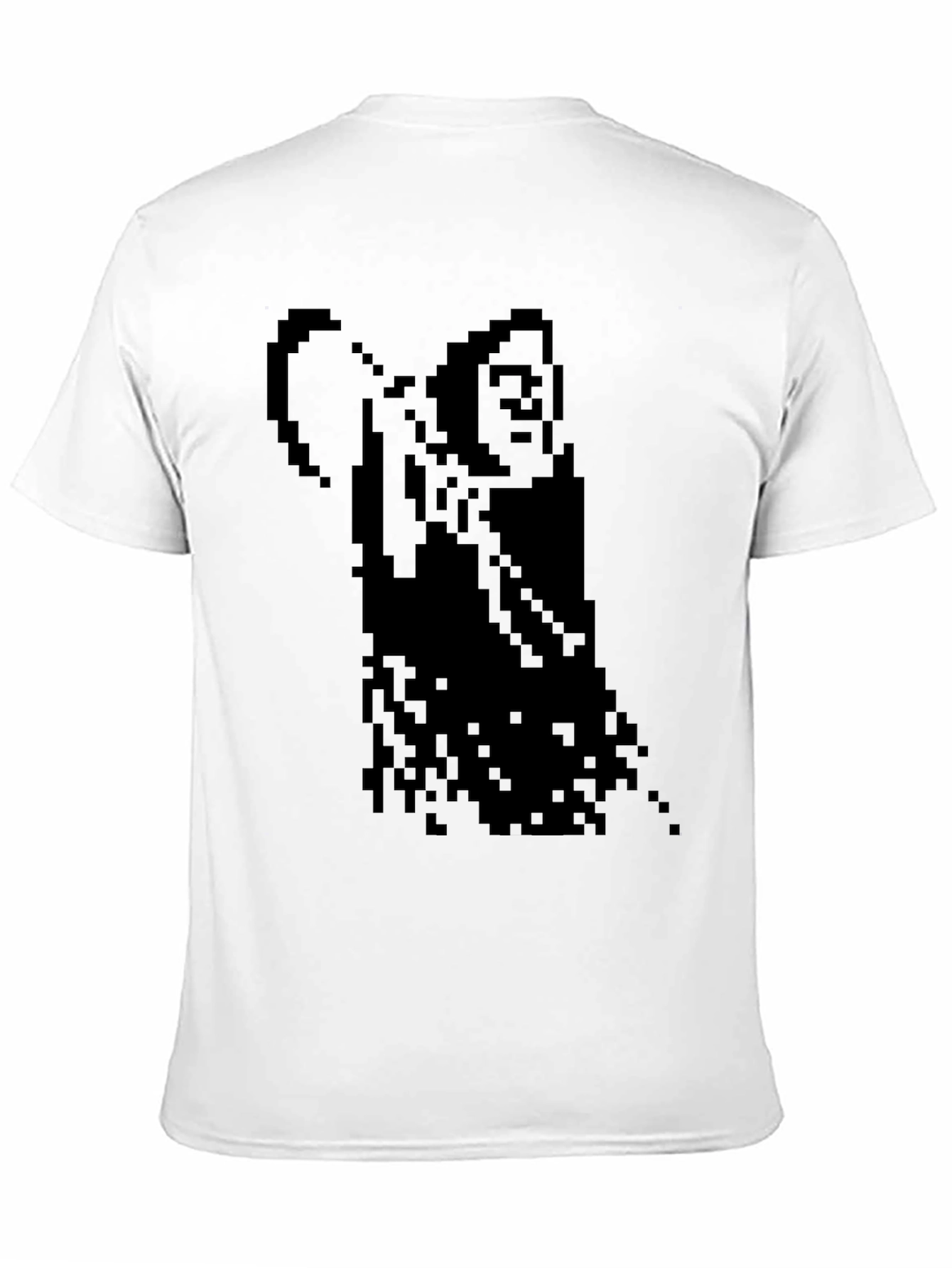 Pixel Grim Reaper Black T-Shirt
