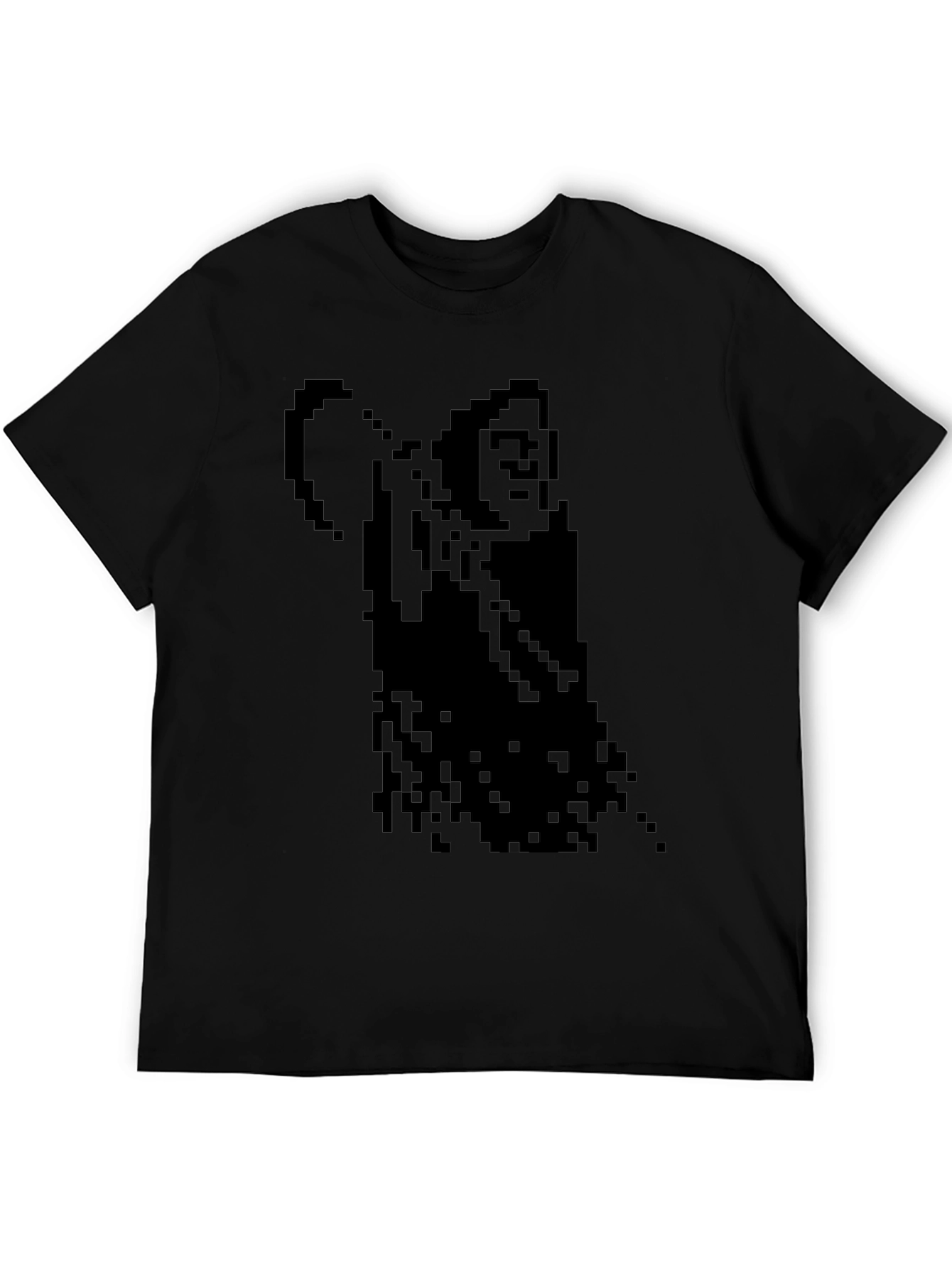 Pixel Grim Reaper Black T-Shirt