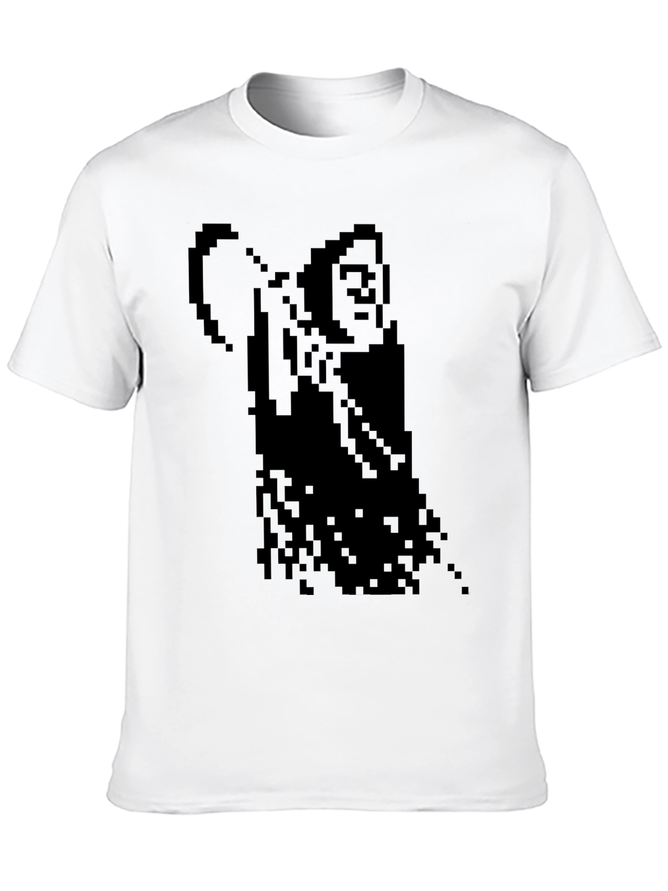 Pixel Grim Reaper Black T-Shirt