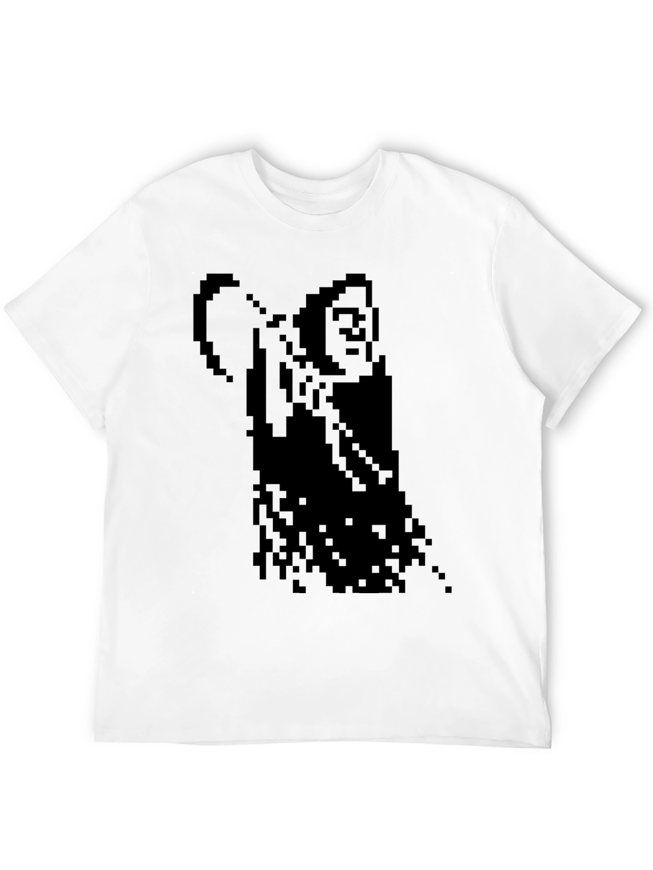 Pixel Grim Reaper Black T-Shirt