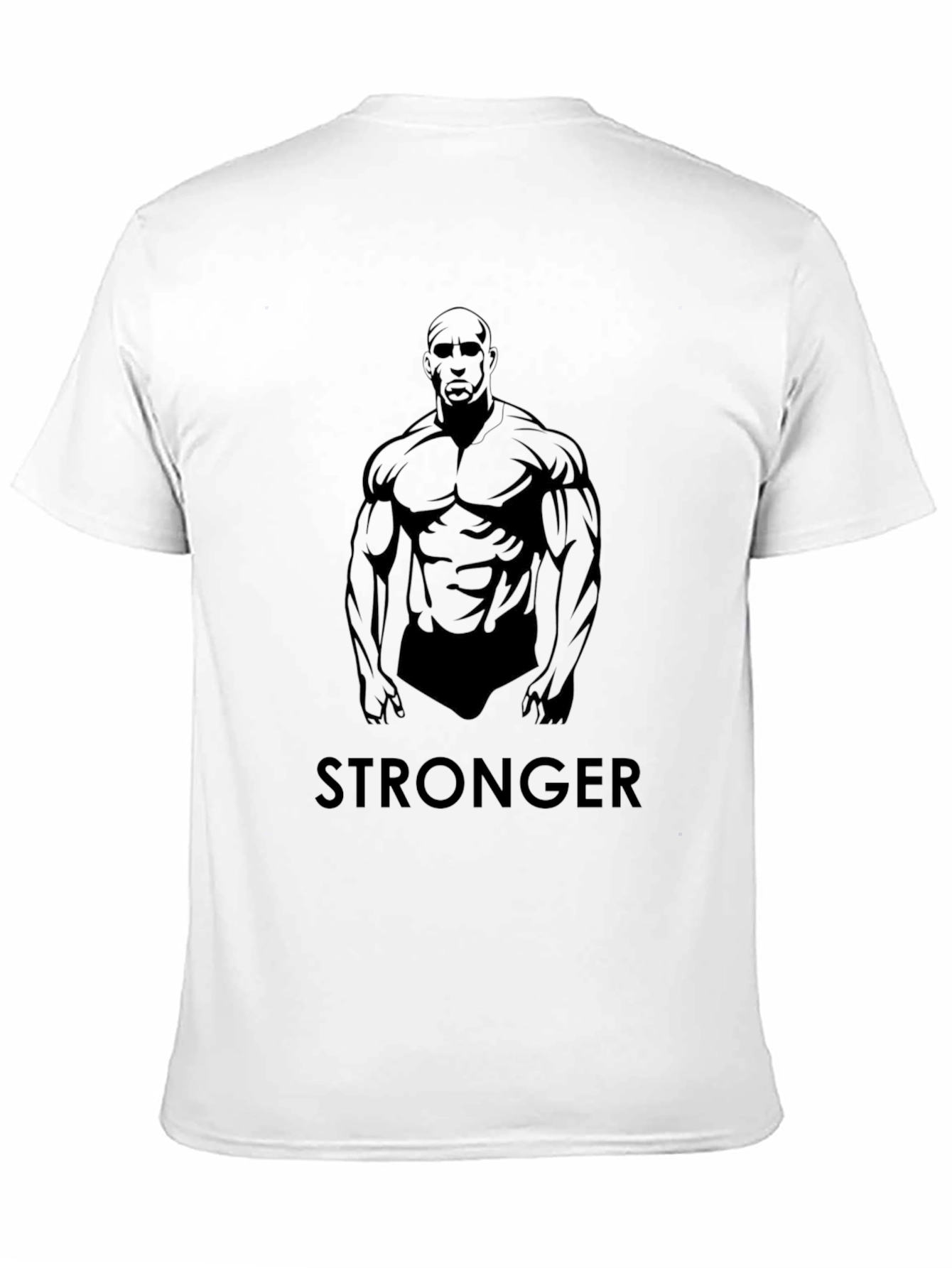 Stronger Graphic T-Shirt - Gym Motivation Tee