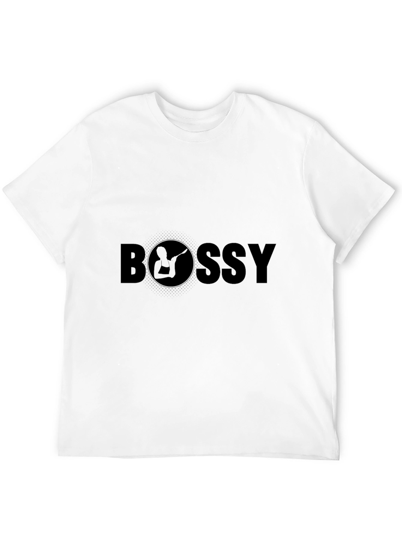 Bossy Graphic T-Shirt - Black