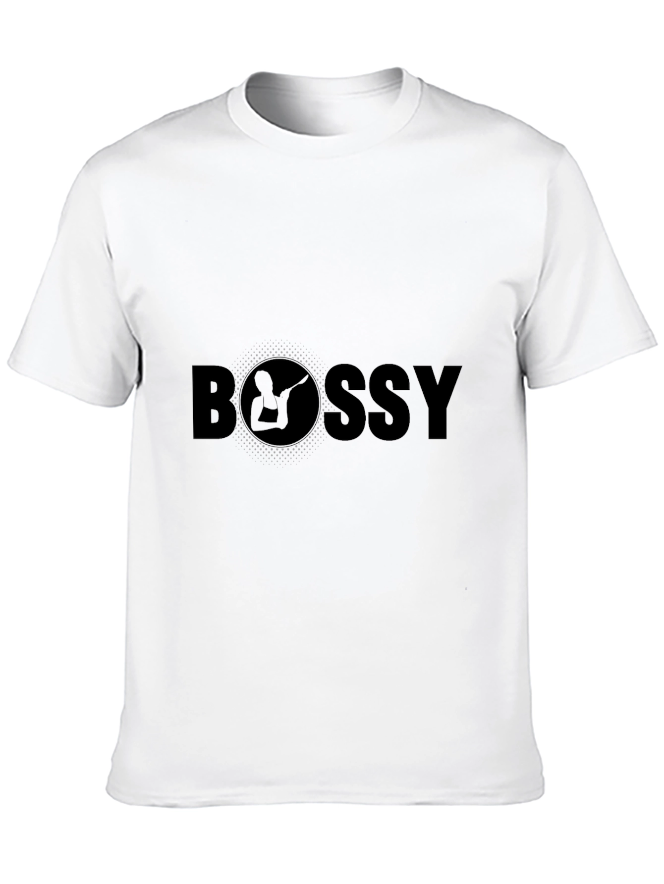 Bossy Graphic T-Shirt - Black