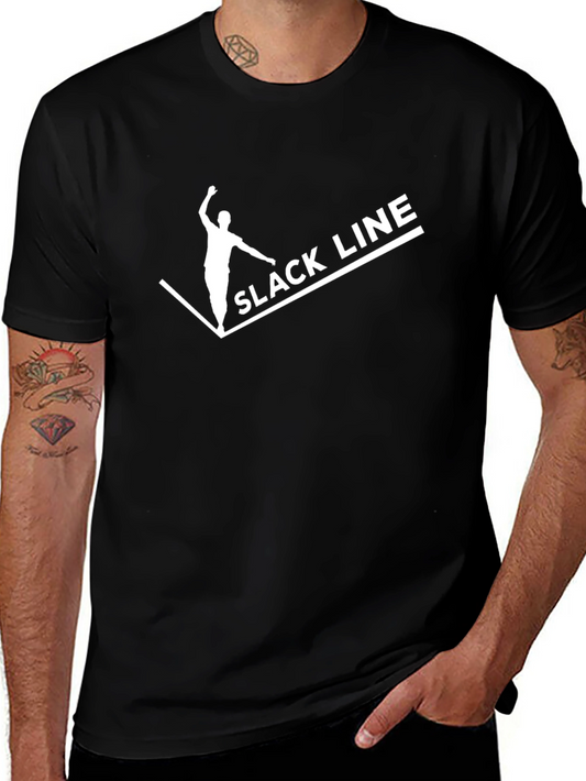 Slackline Design Tee - Cool Balance Art
