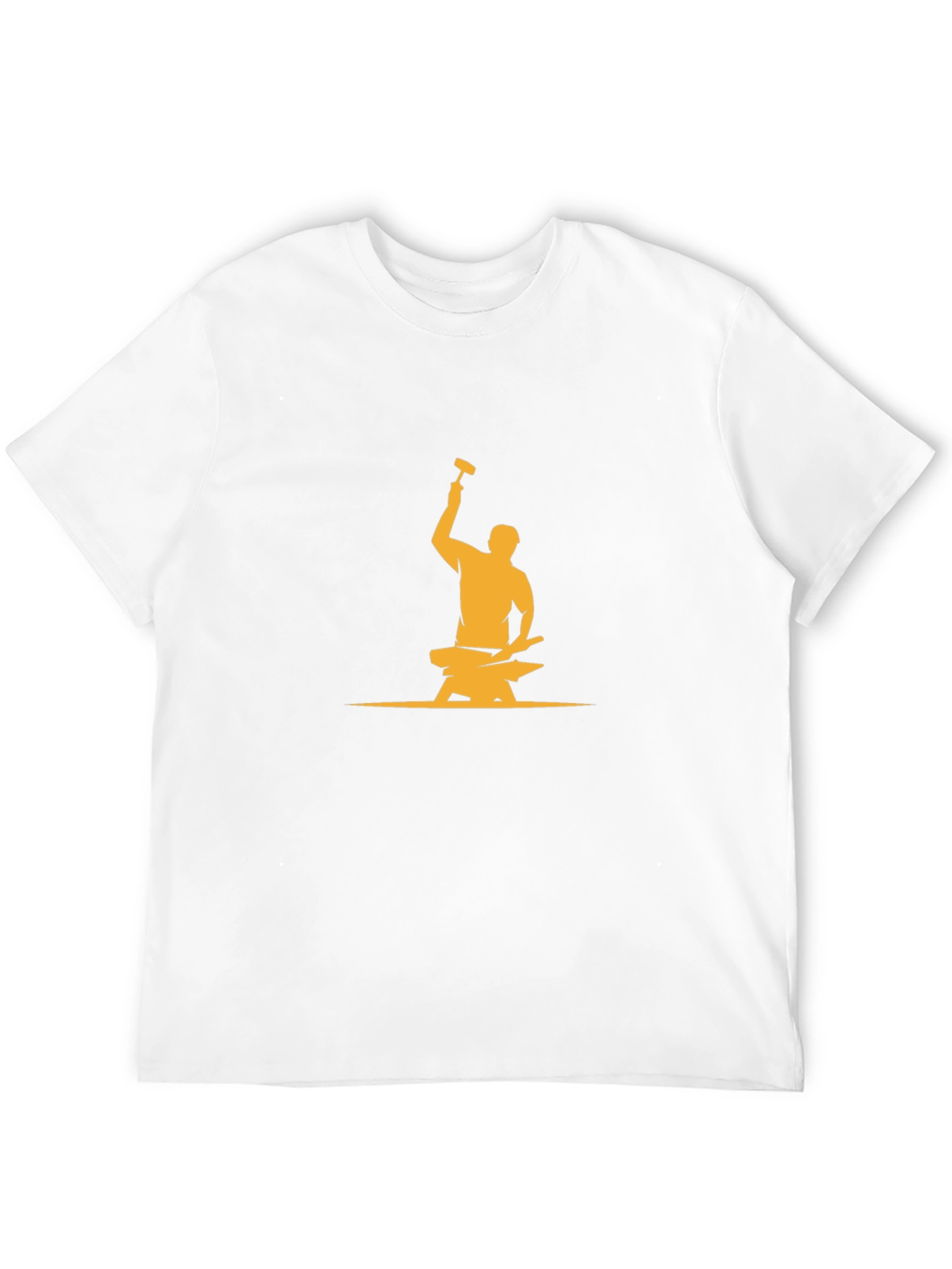 Blacksmith Hammer Anvil Graphic T-Shirt