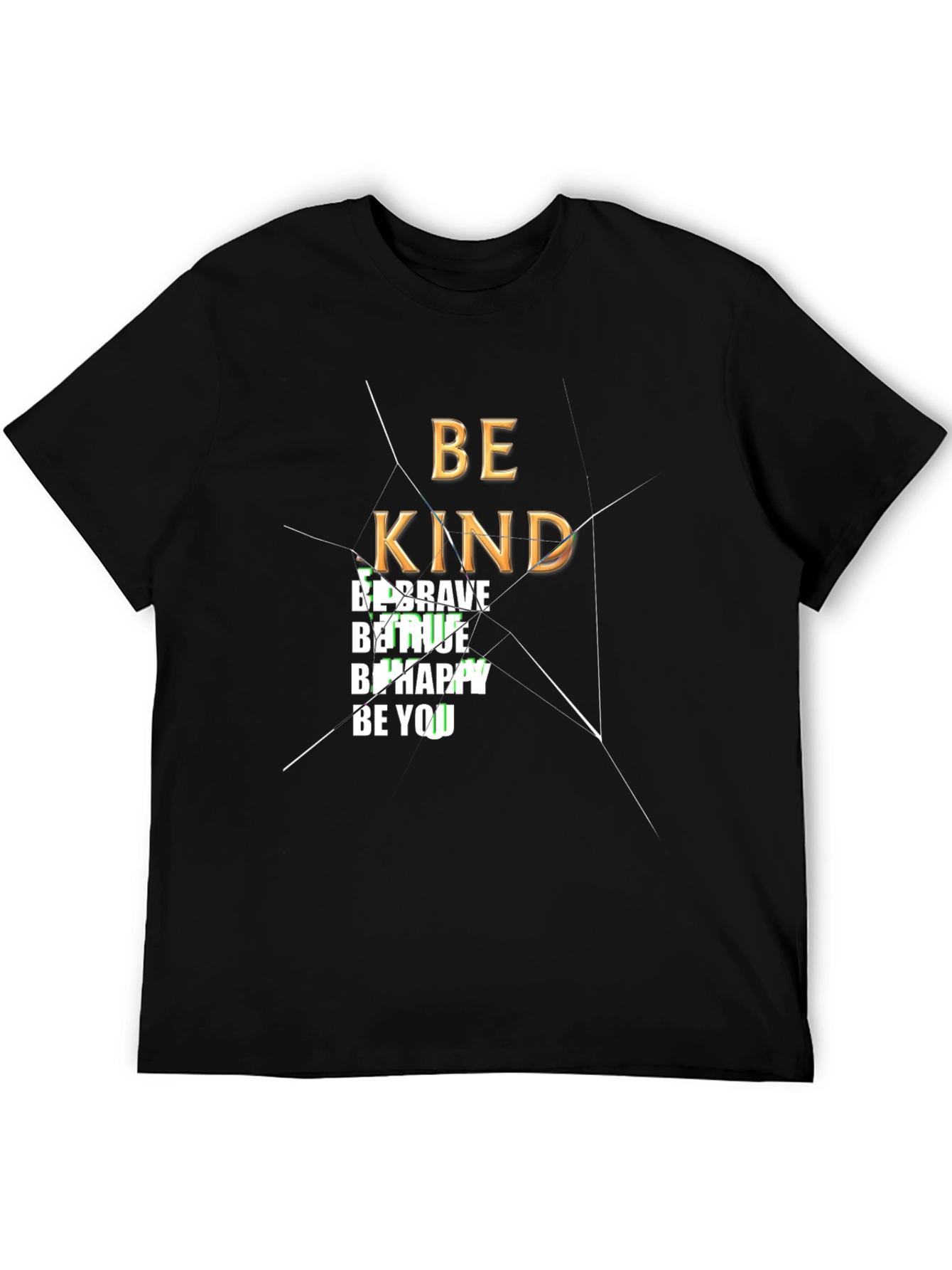 Be Kind Graphic Tee - Inspirational Black T-Shirt