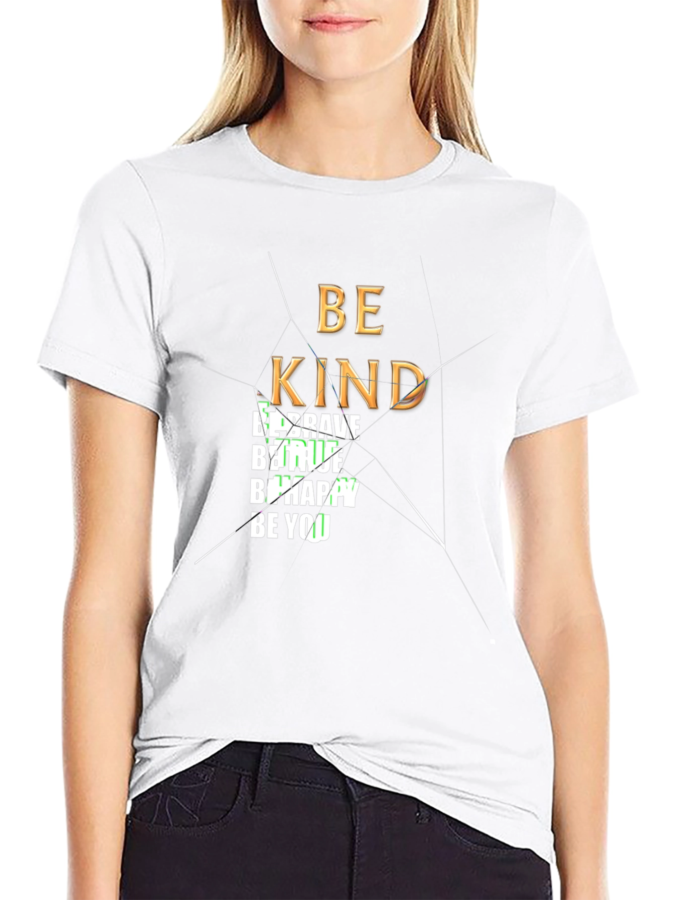 Be Kind Graphic Tee - Inspirational Black T-Shirt