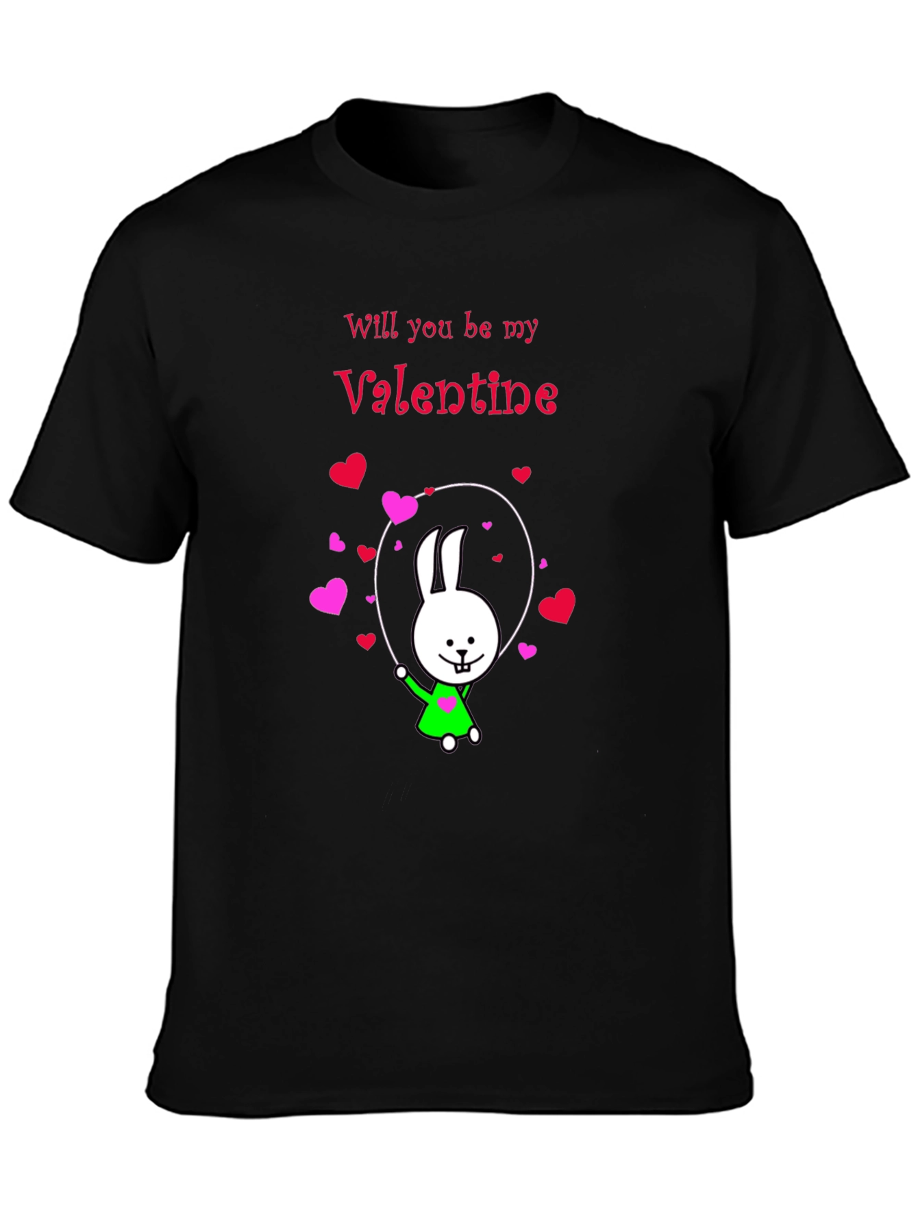 Valentines Day T-Shirt: Will You Be My Valentine?