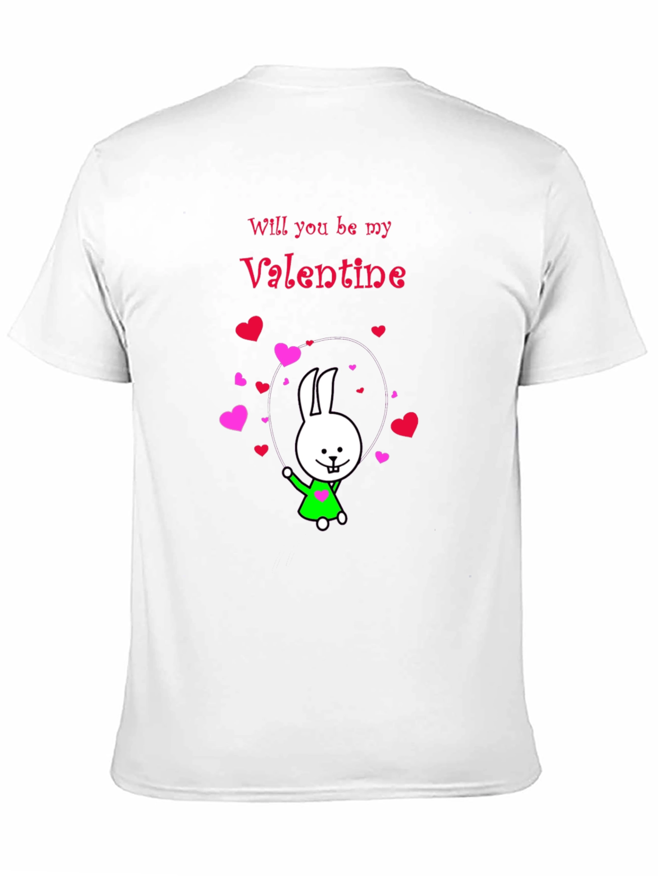 Valentines Day T-Shirt: Will You Be My Valentine?