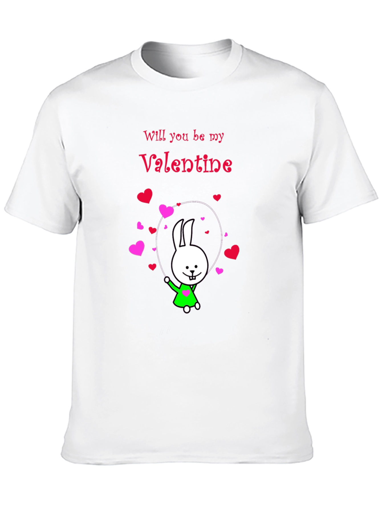 Valentines Day T-Shirt: Will You Be My Valentine?