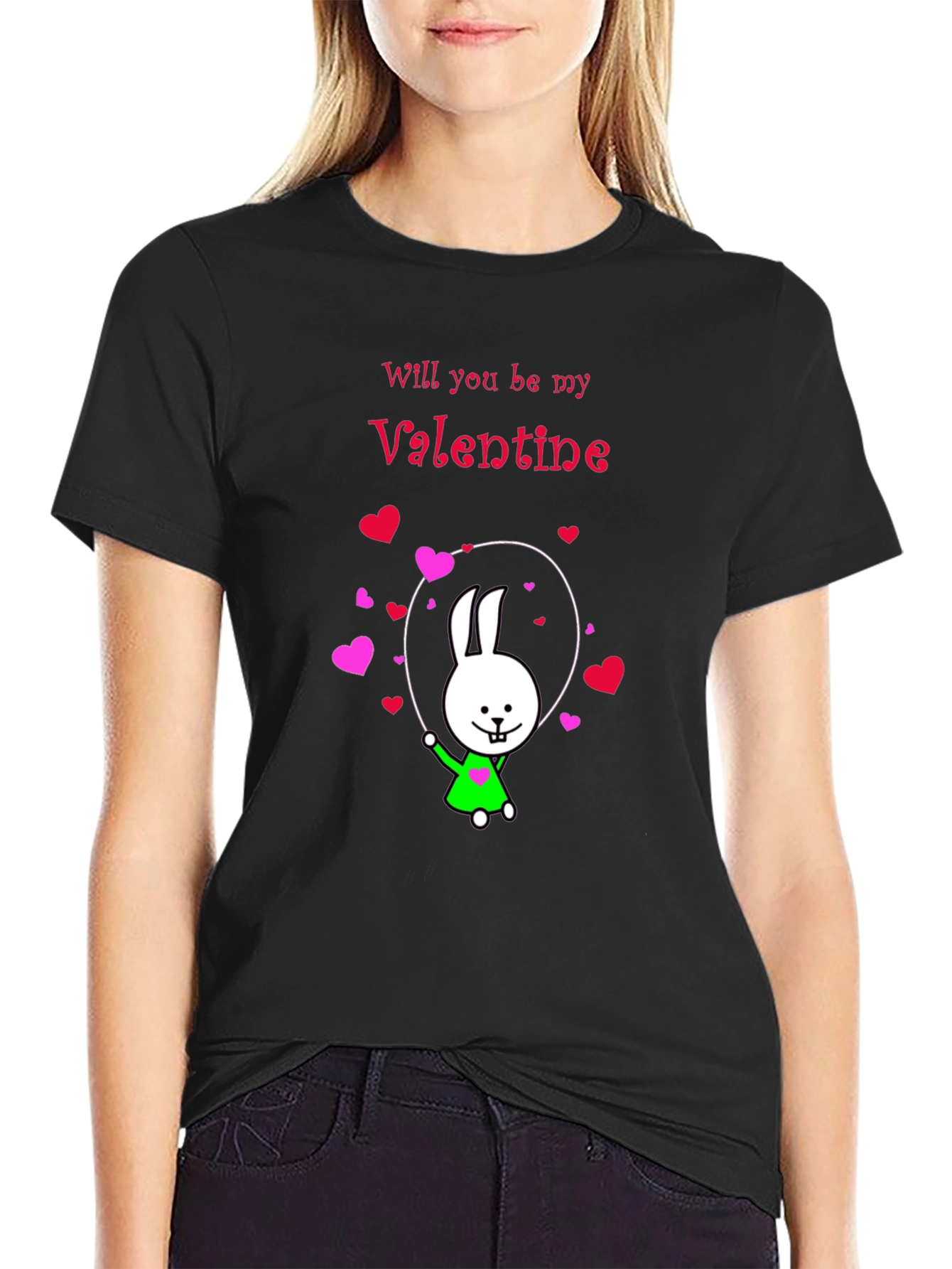 Valentines Day T-Shirt: Will You Be My Valentine?
