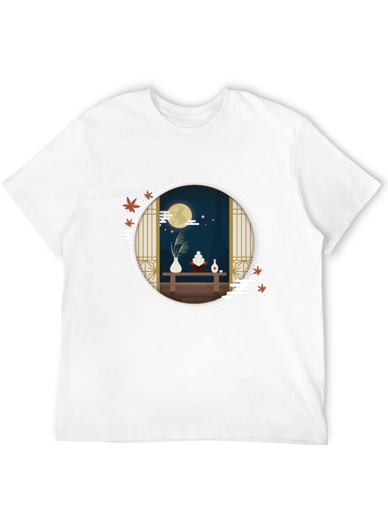 Japanese Moon Viewing Festival T-Shirt