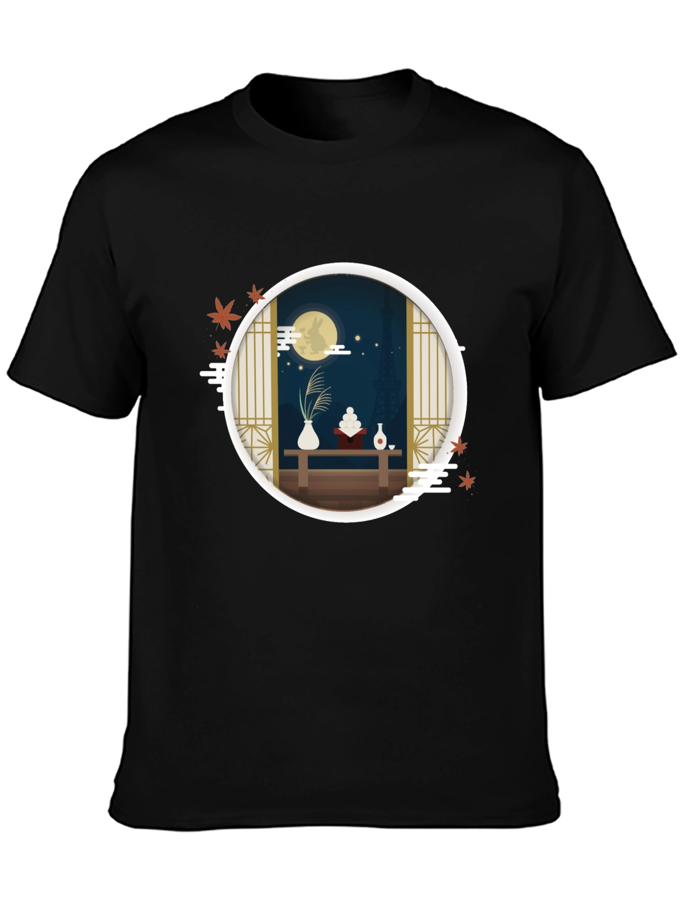 Japanese Moon Viewing Festival T-Shirt