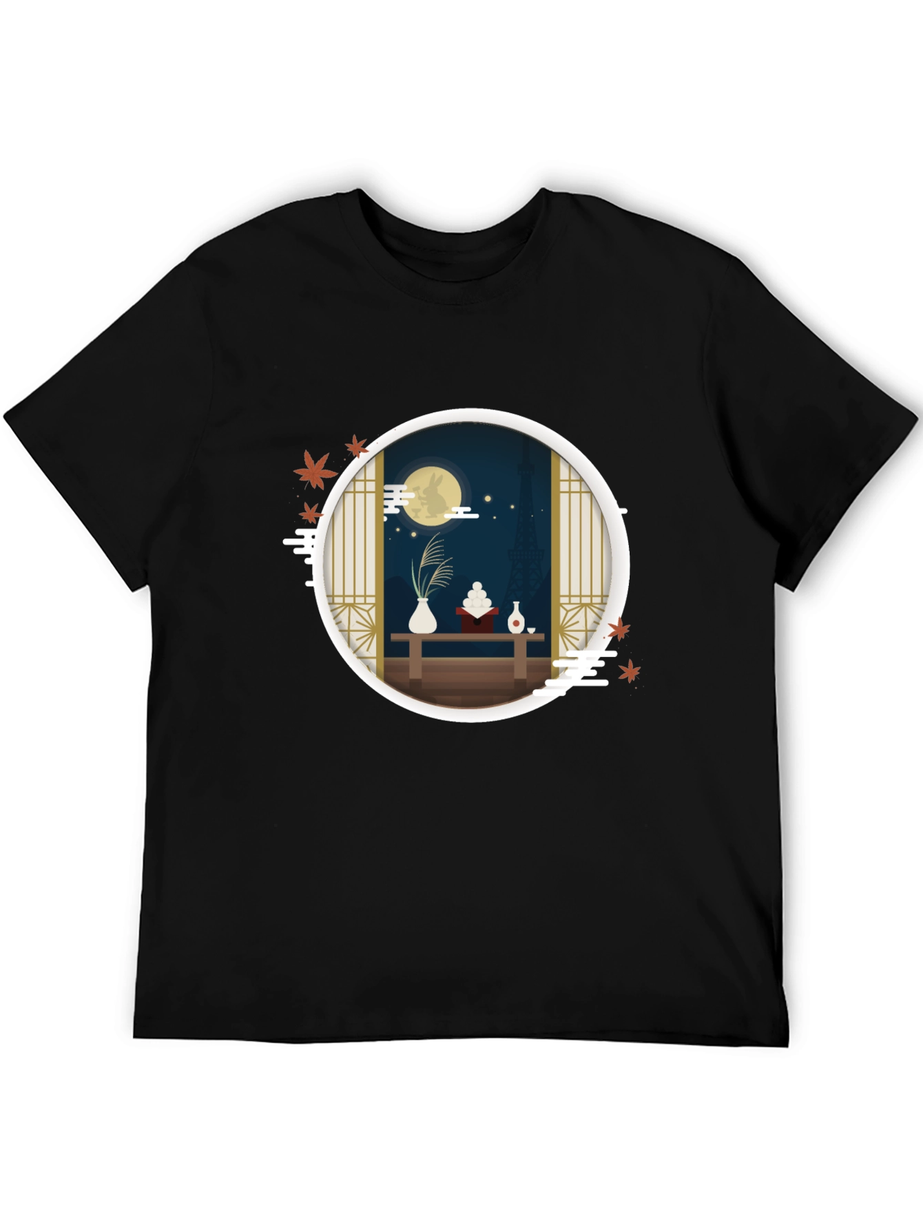 Japanese Moon Viewing Festival T-Shirt
