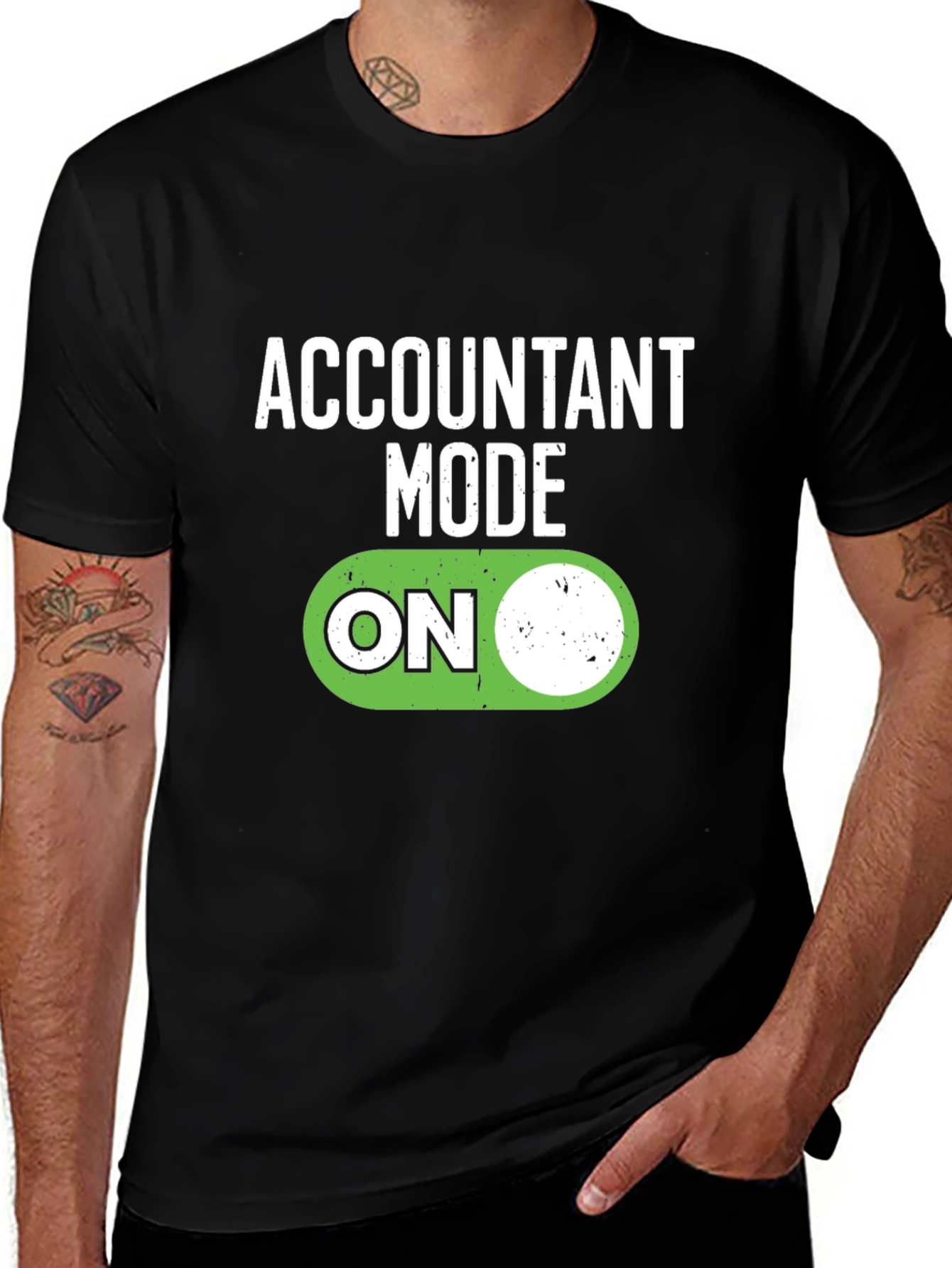 Accountant Mode On T-Shirt