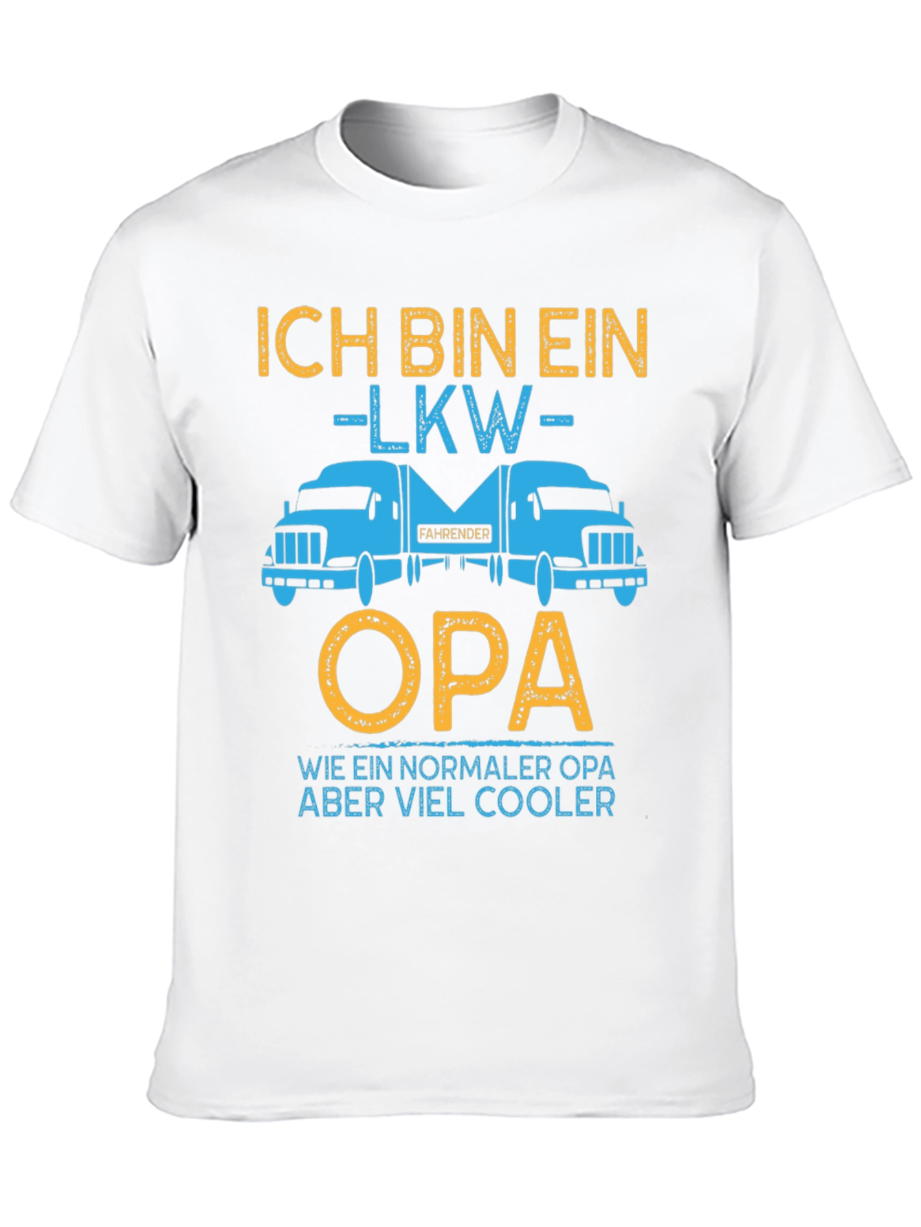 Trucker Opa T-Shirt - Cool Grandpa Gift