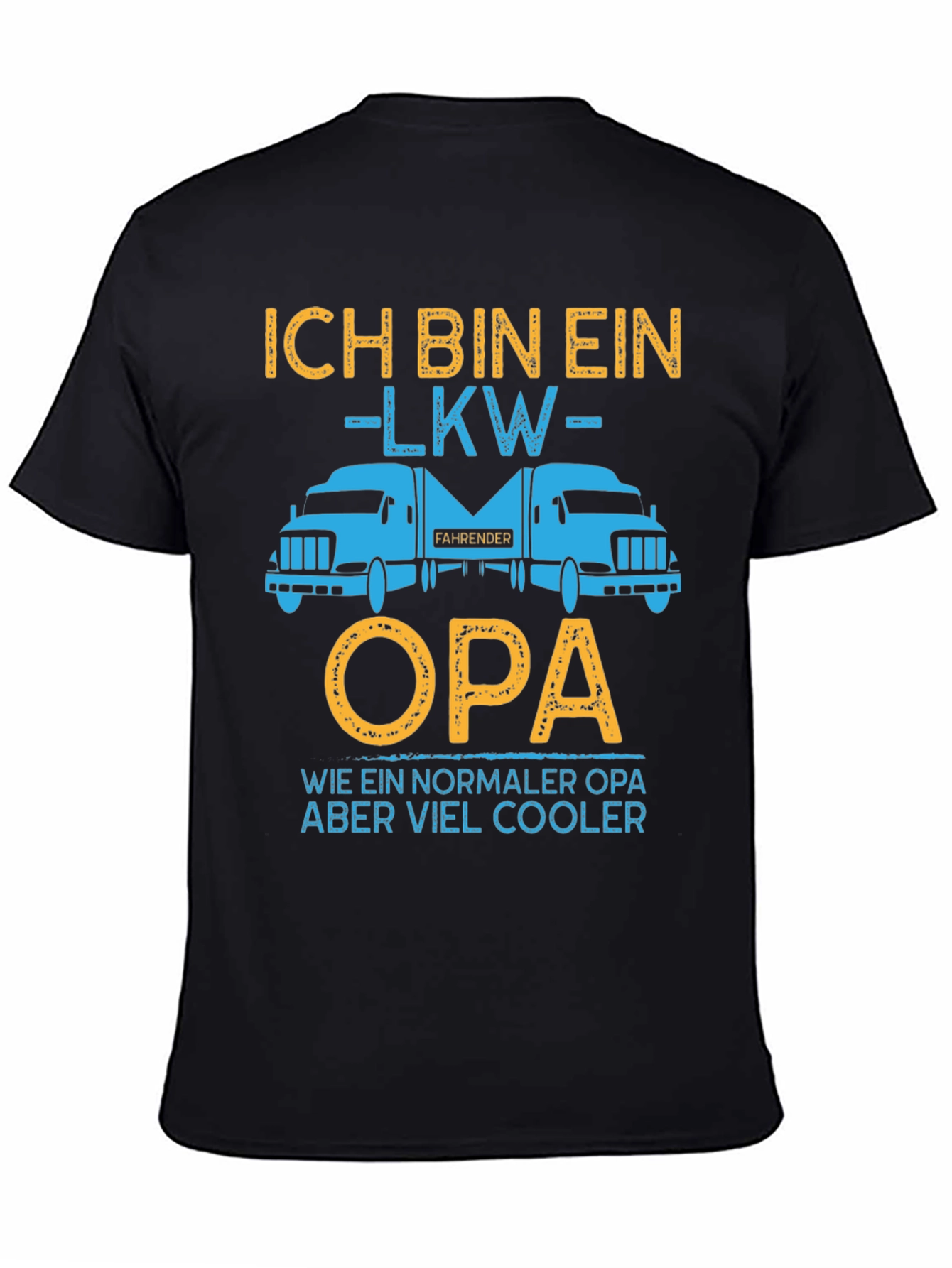 Trucker Opa T-Shirt - Cool Grandpa Gift