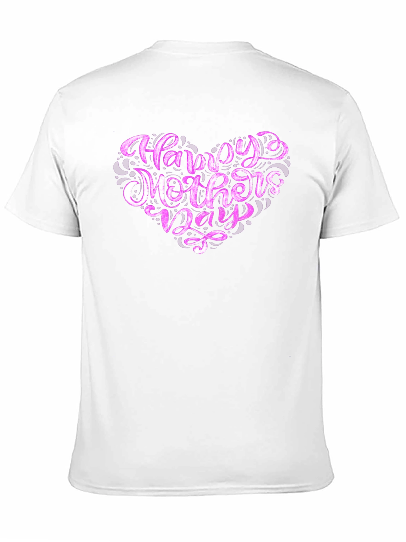 Happy Mothers Day Graphic Tee - Black
