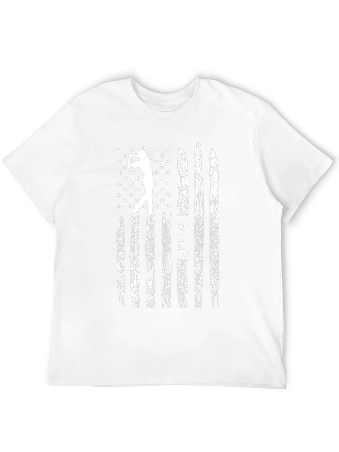 Golf American Flag T-Shirt