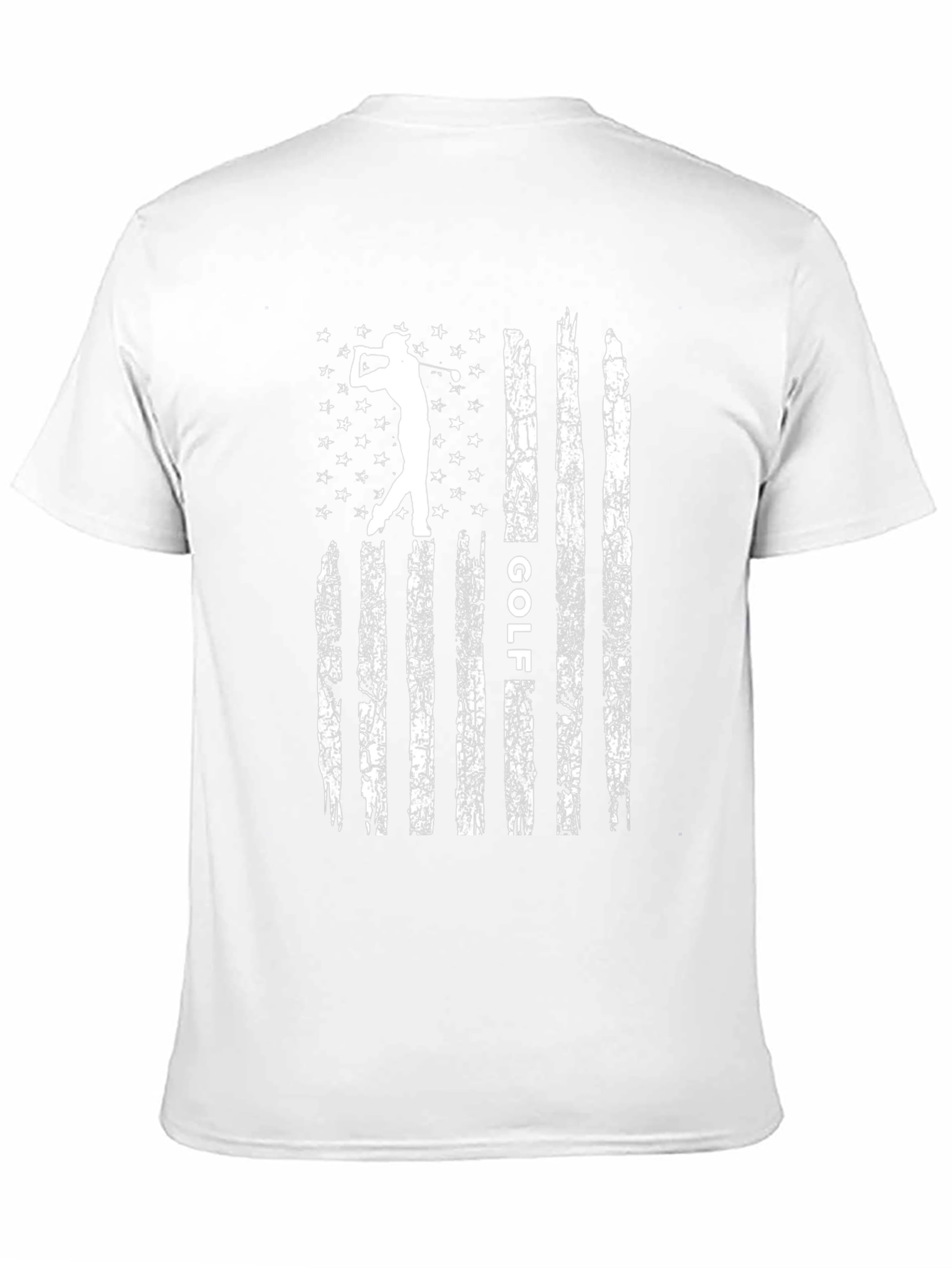 Golf American Flag T-Shirt