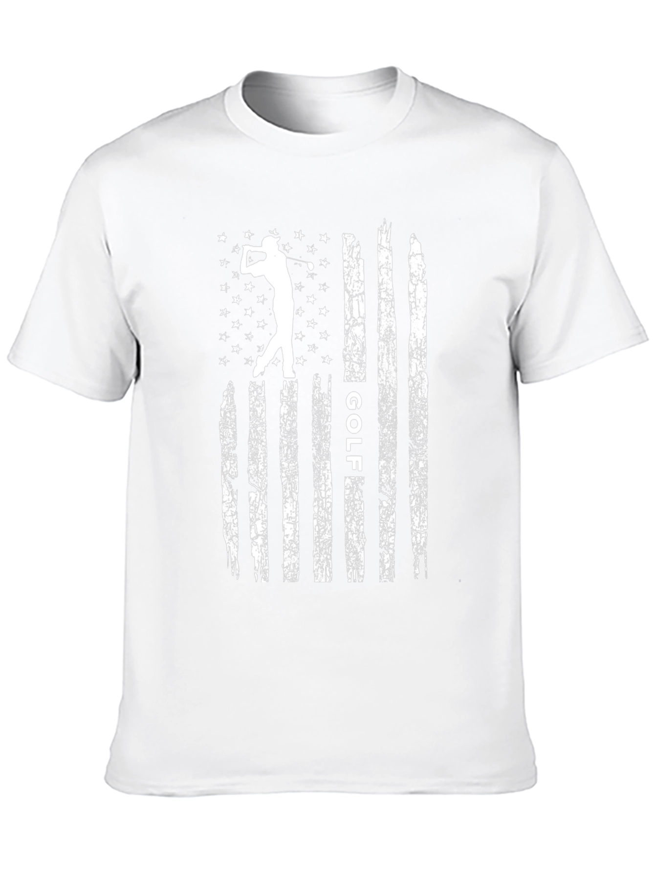 Golf American Flag T-Shirt