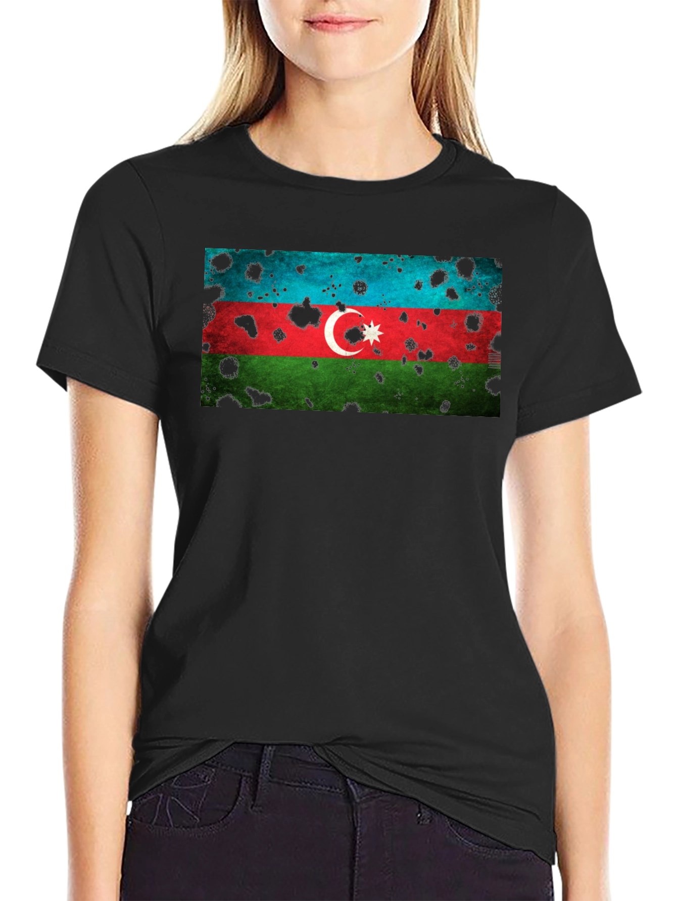 Azerbaijan Flag T-Shirt