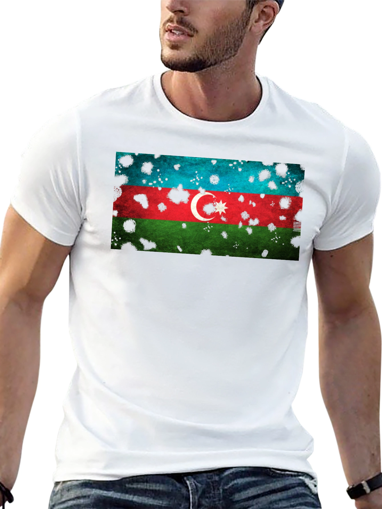 Azerbaijan Flag T-Shirt