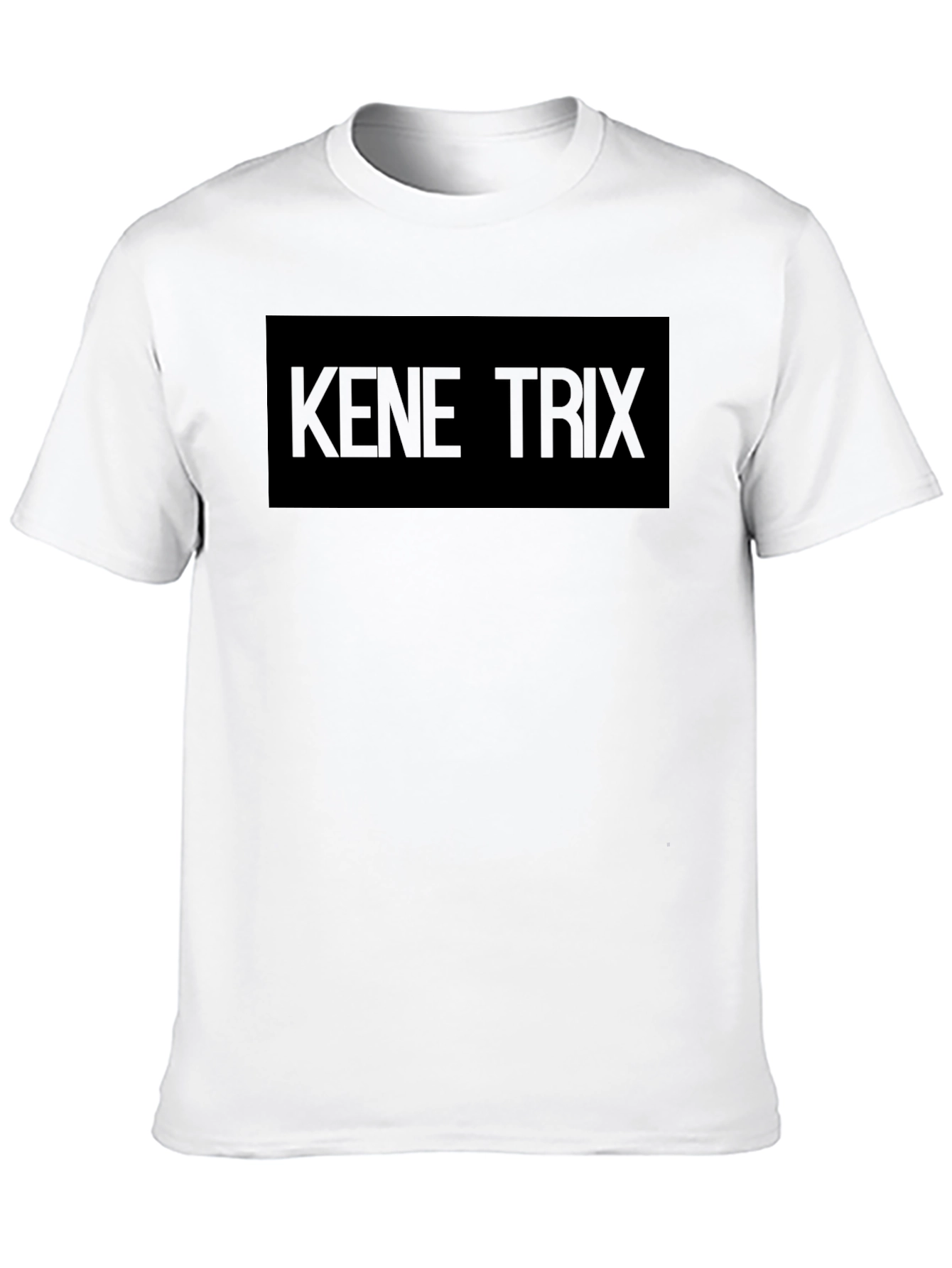 Kene Trix Black T-Shirt - Trendy Graphic Tee