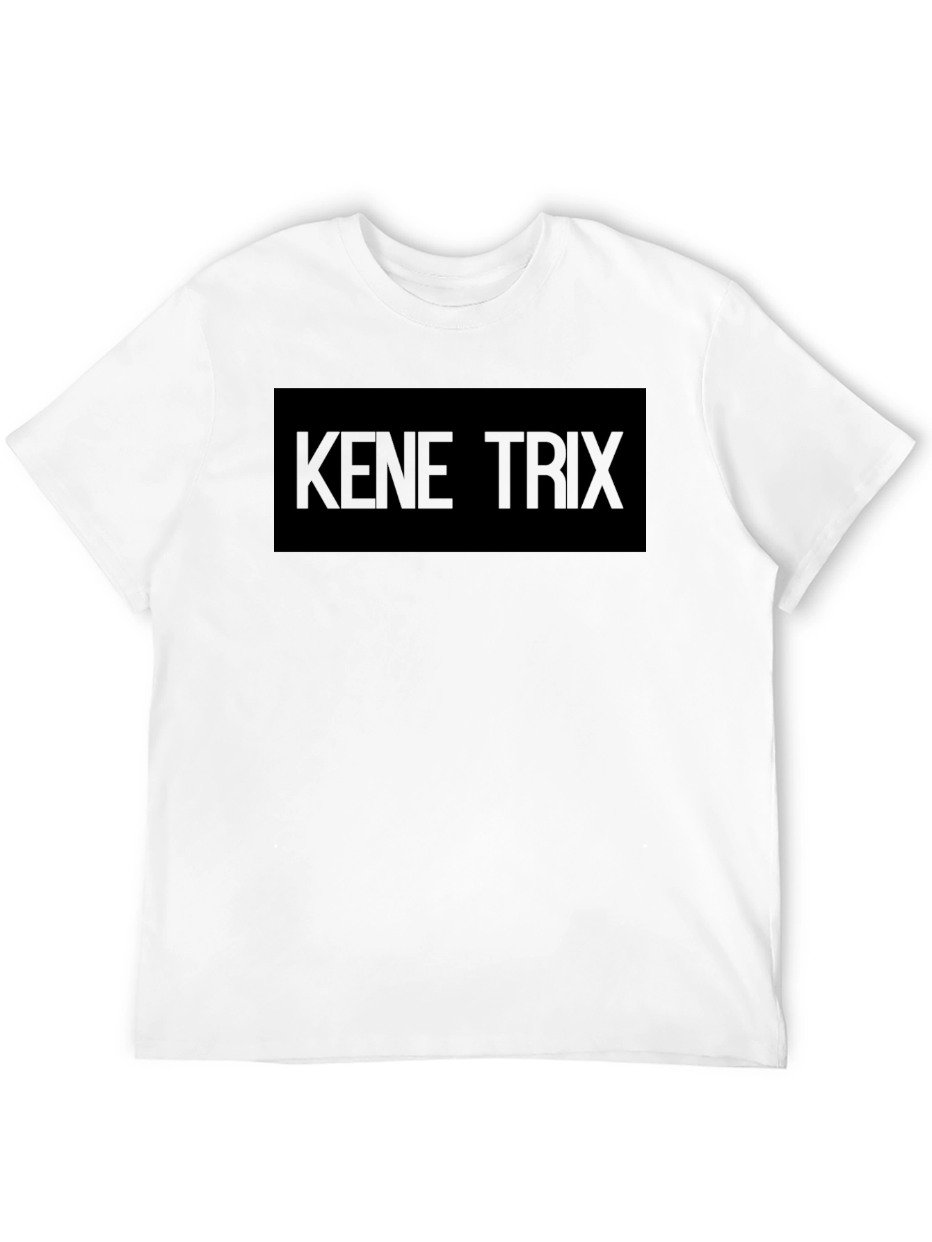 Kene Trix Black T-Shirt - Trendy Graphic Tee