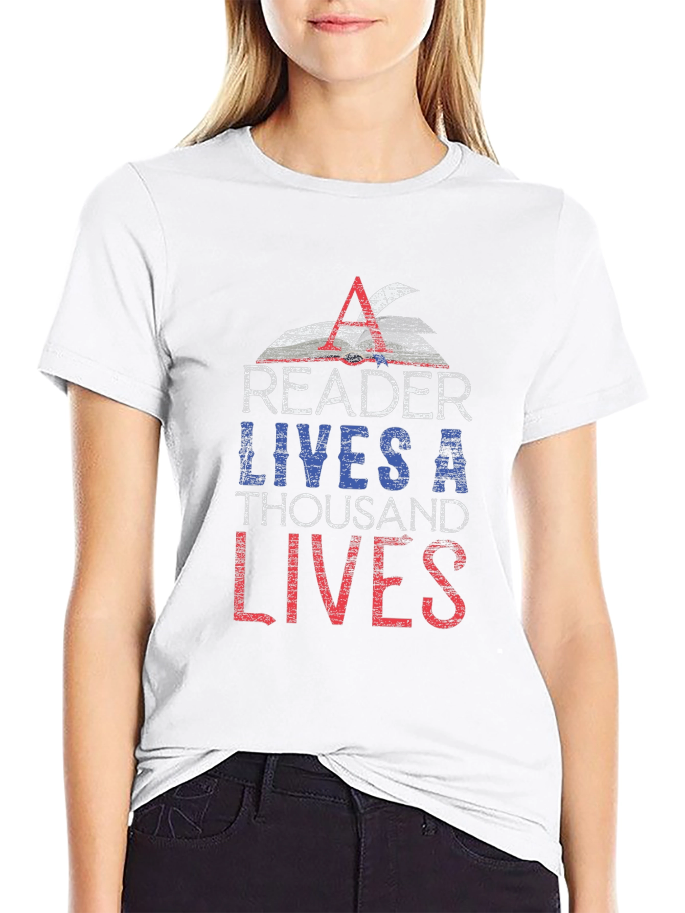 Reader Lives a Thousand Lives T-Shirt