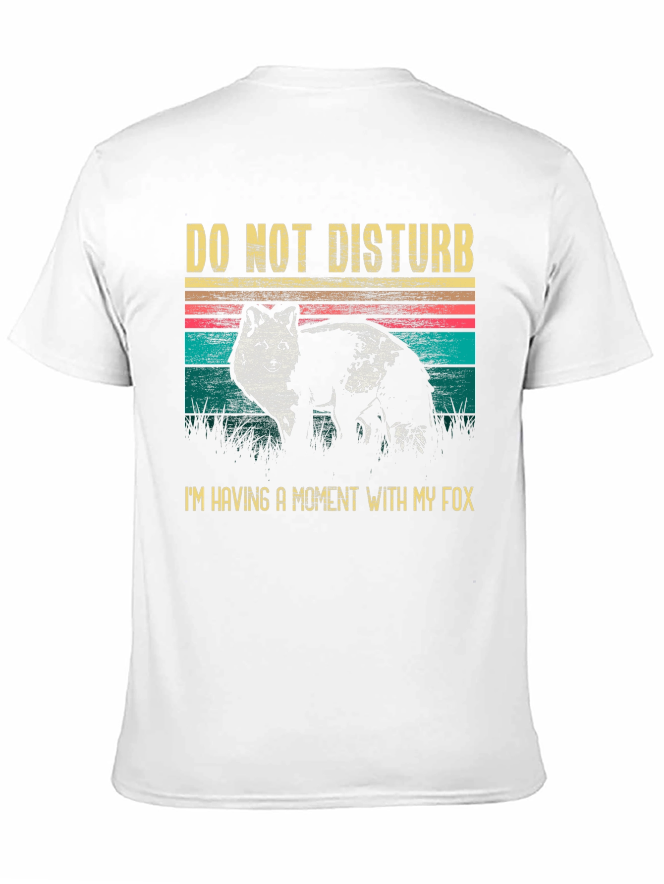 Do Not Disturb Fox Graphic T-Shirt