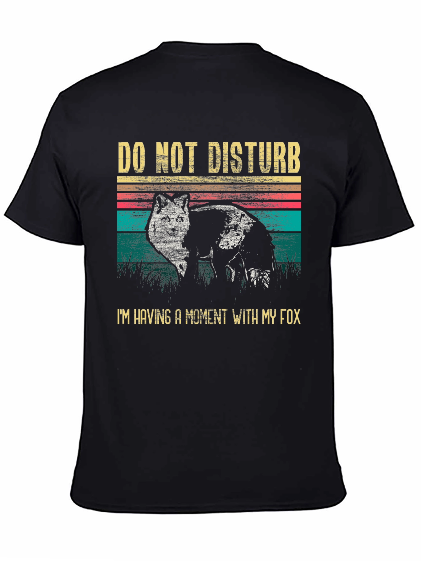 Do Not Disturb Fox Graphic T-Shirt