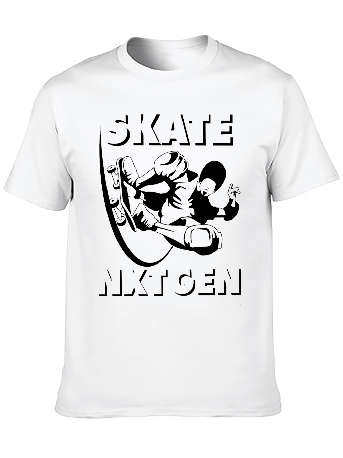 Skate Nxt Gen Black Graphic Tee