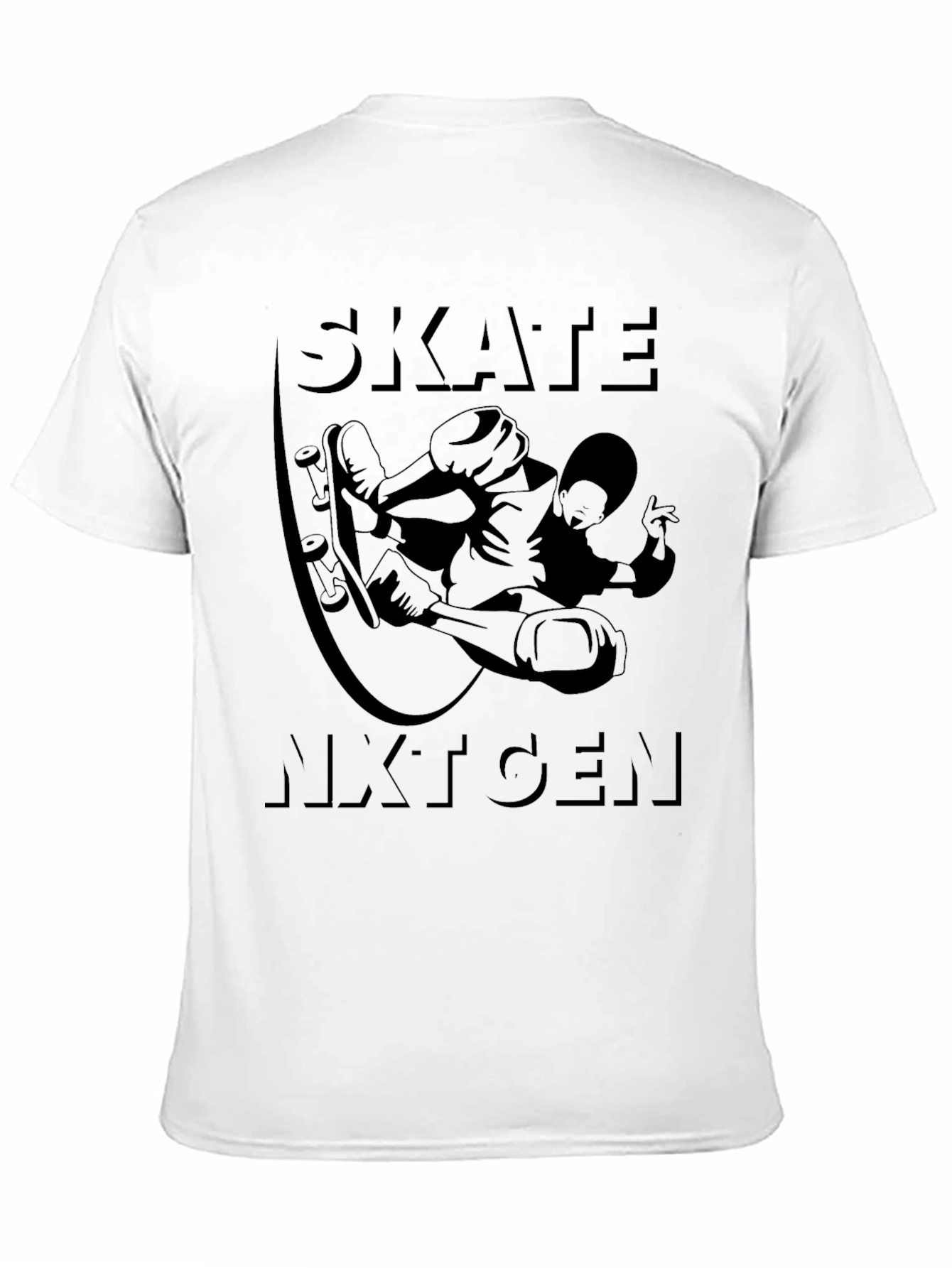 Skate Nxt Gen Black Graphic Tee