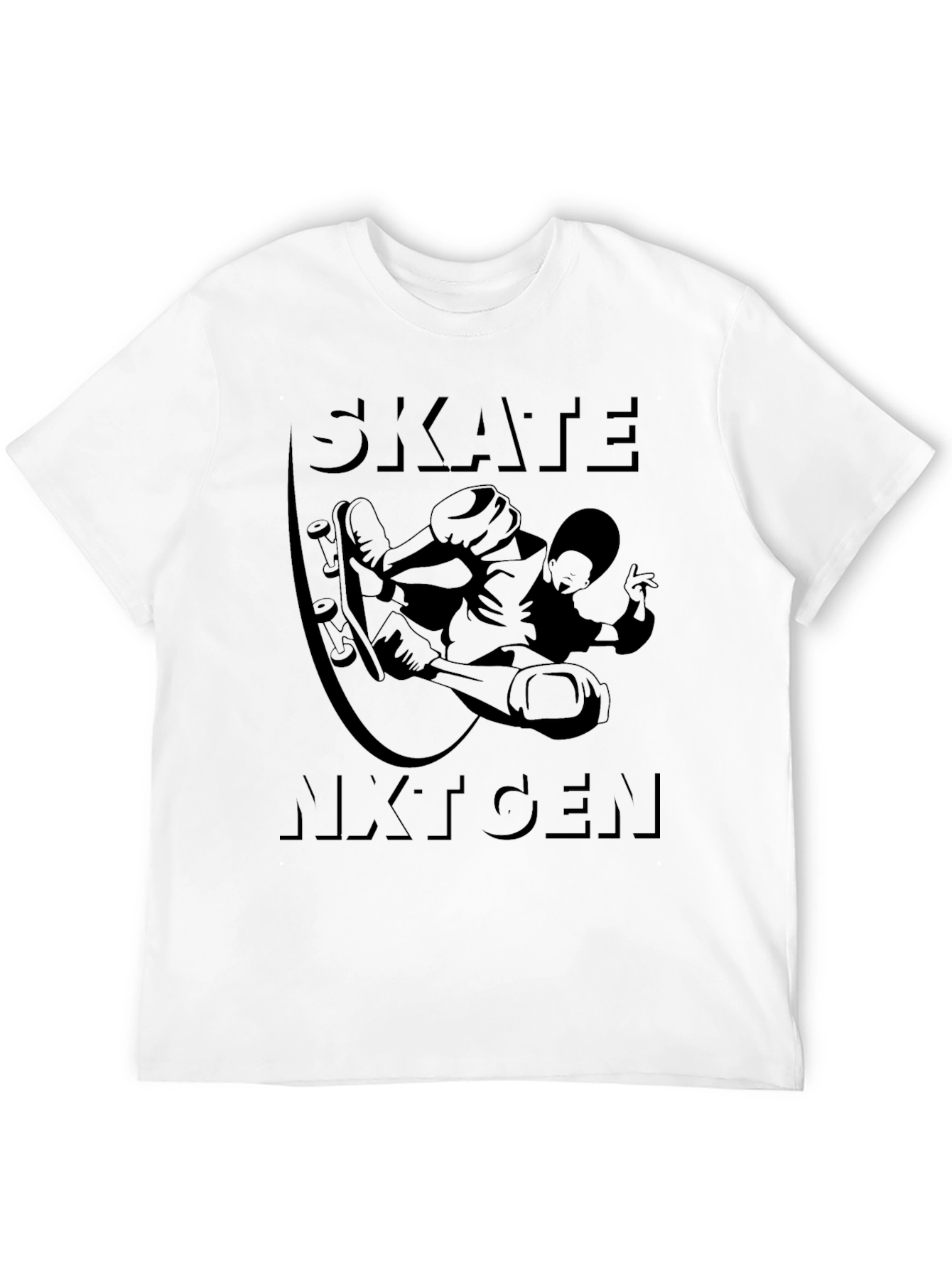 Skate Nxt Gen Black Graphic Tee
